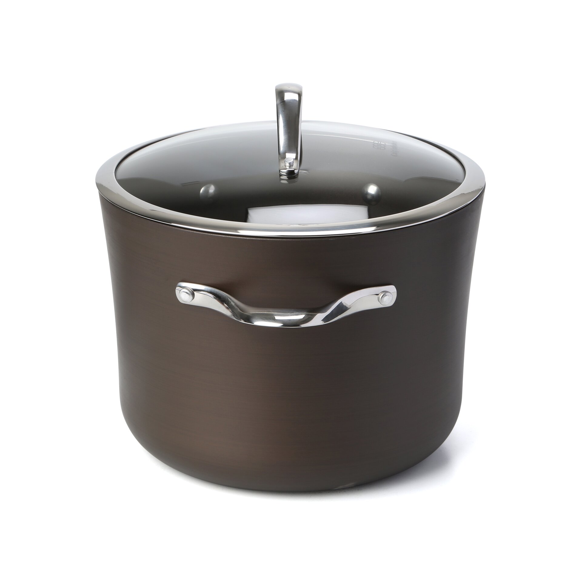 Calphalon Contemporary Bronze Nonstick 8 Qt. Stock Pot With Lid | Wayfair