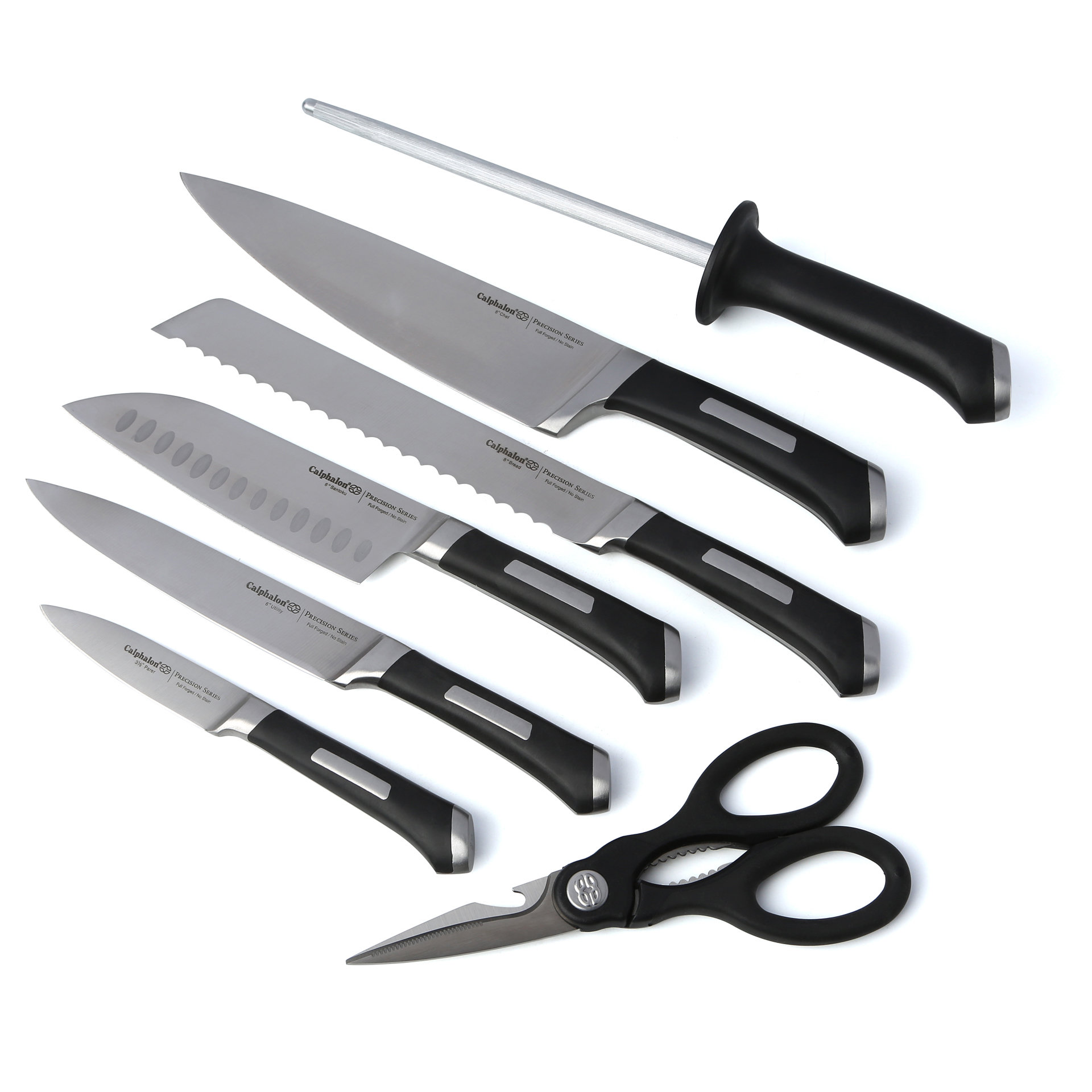 Calphalon Precision Cutlery 16 Piece Knife Block Set & Reviews Wayfair
