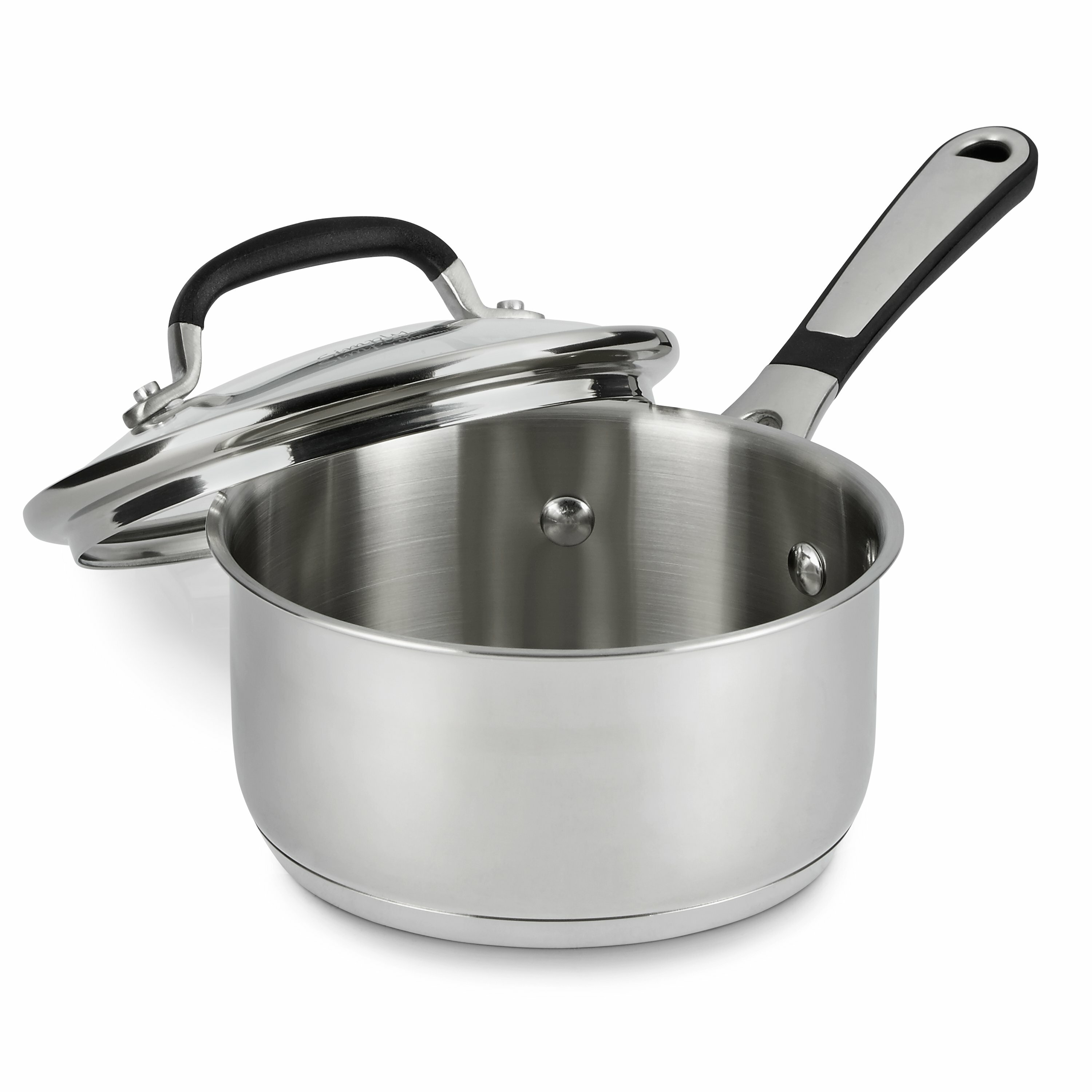 Calphalon Simply Stainless Steel 10 Piece Cookware Set & Reviews | Wayfair