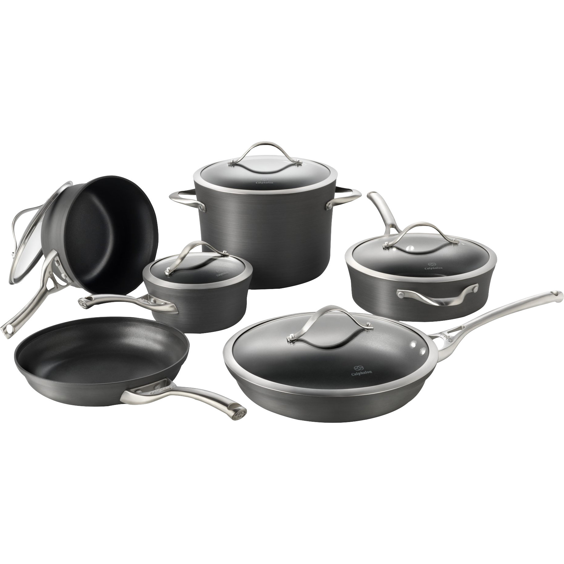 Calphalon Contemporary Nonstick 11 Piece Cookware Set & Reviews | Wayfair