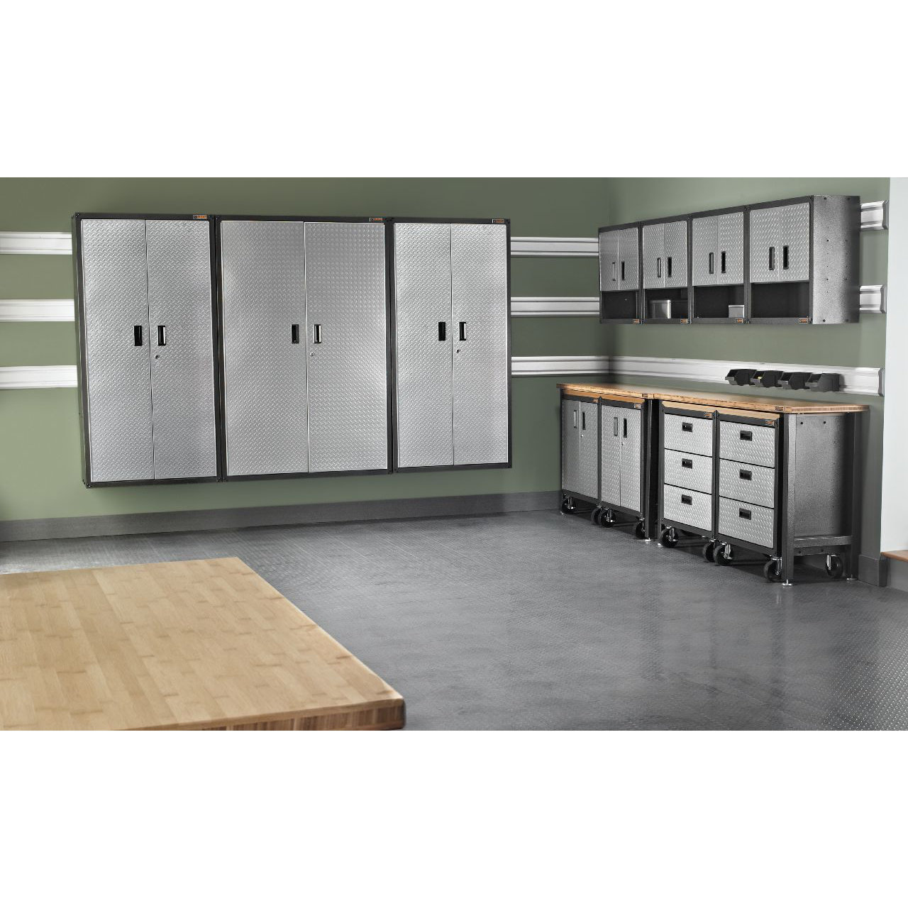Gladiator Quot Ready To Assemble 31 Quot Quot H X 28 Quot Quot W X 18 Quot Quot D Ready To Assemble Garage Cabinets