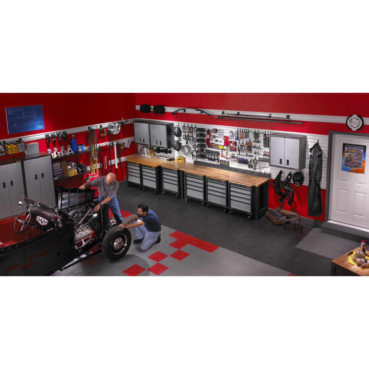 Gladiator Premier Series PreAssembled 35" H x 28" W x 25" D Steel 5