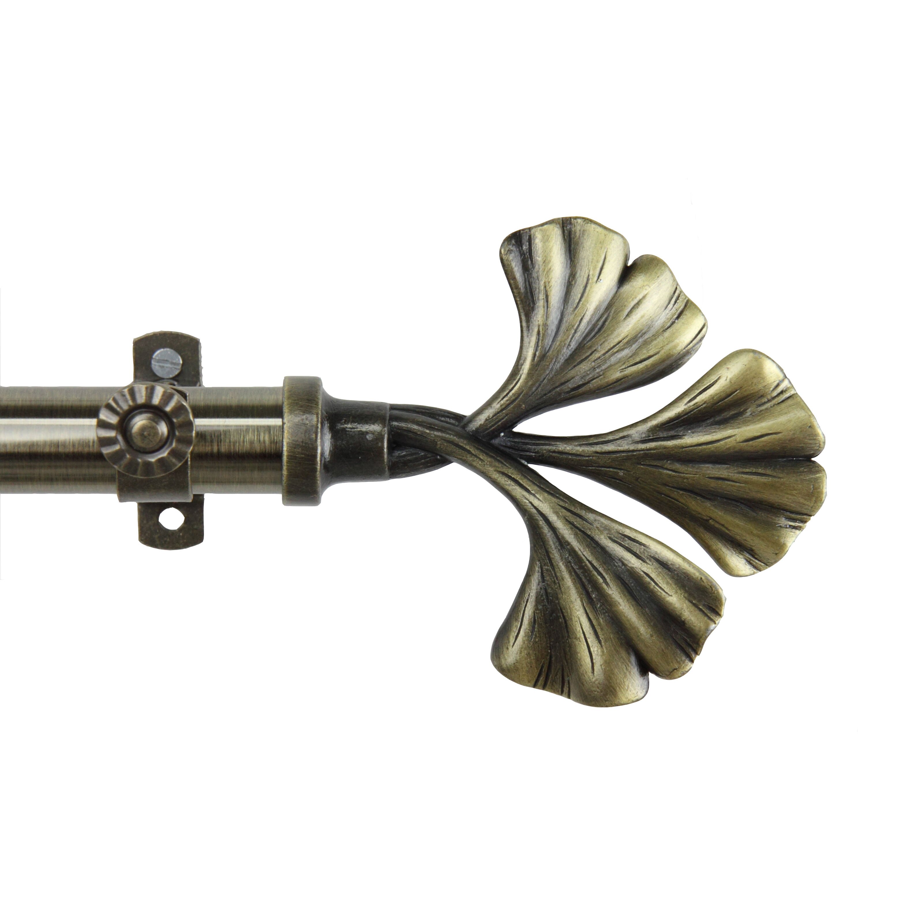 rod desyne fortune adjustable curtain rod 66 in.120 in