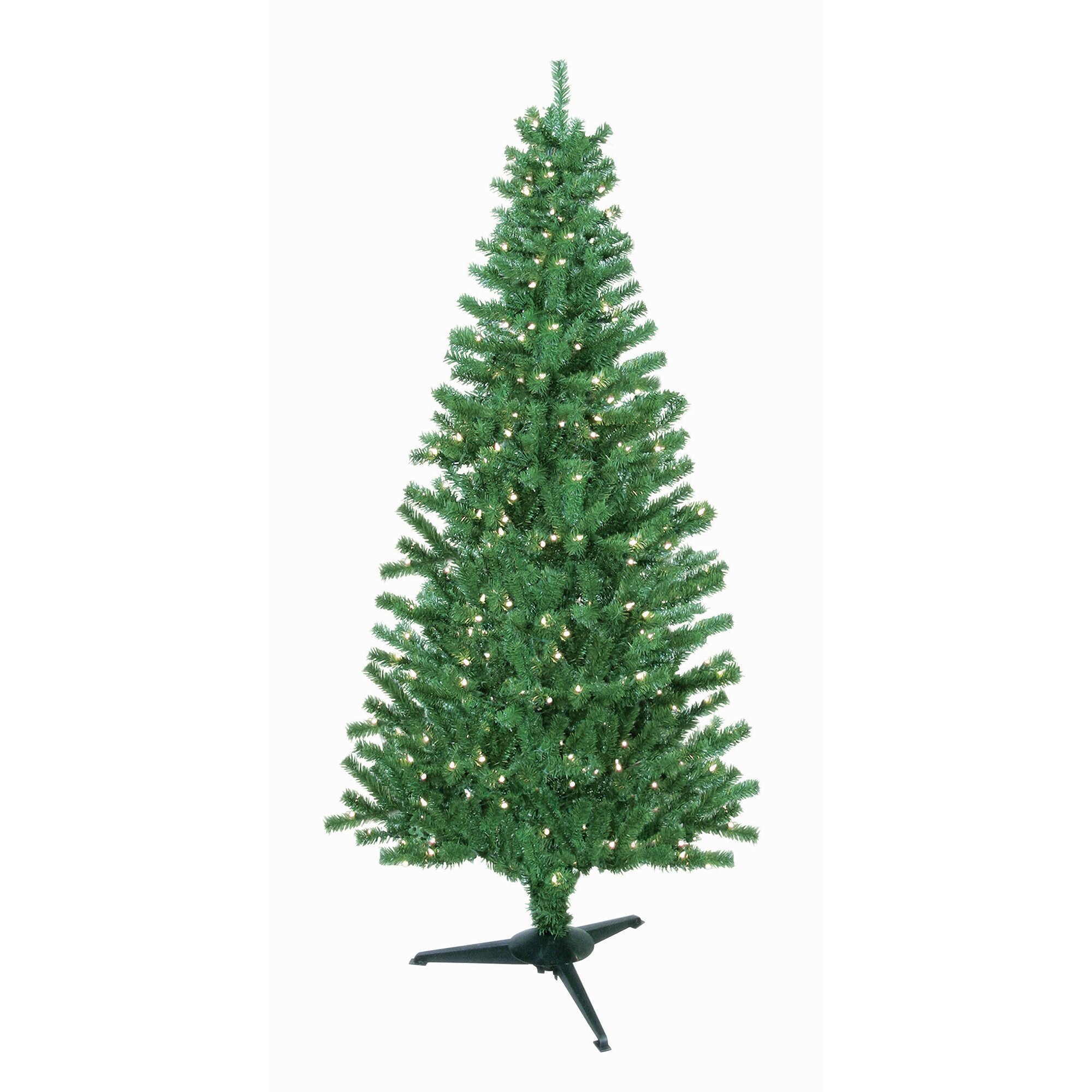 General Foam Plastics 6' Morrison Christmas Tree with 200 Clear Lights