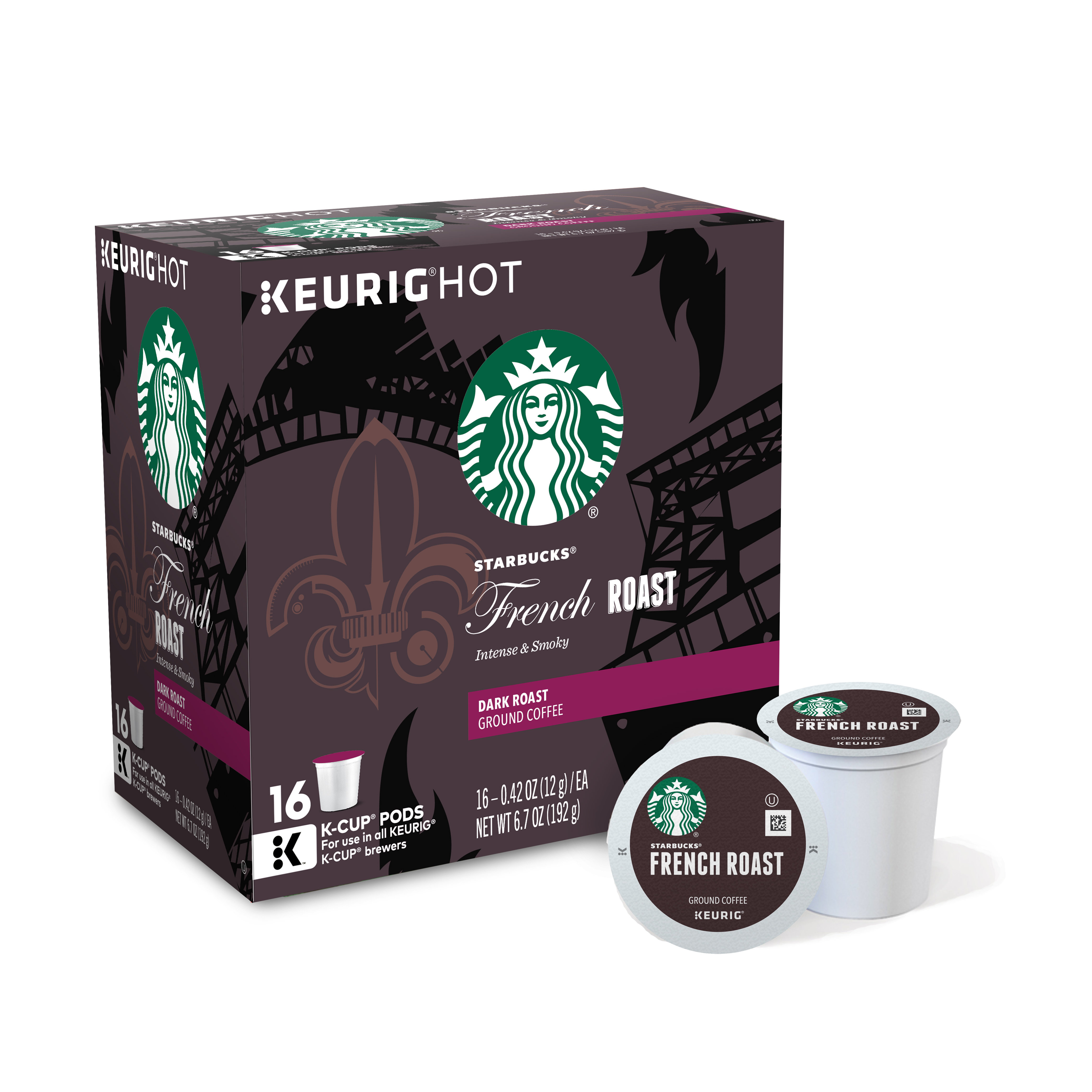 Keurig Starbucks French Roast KCup (Pack of 64) & Reviews Wayfair