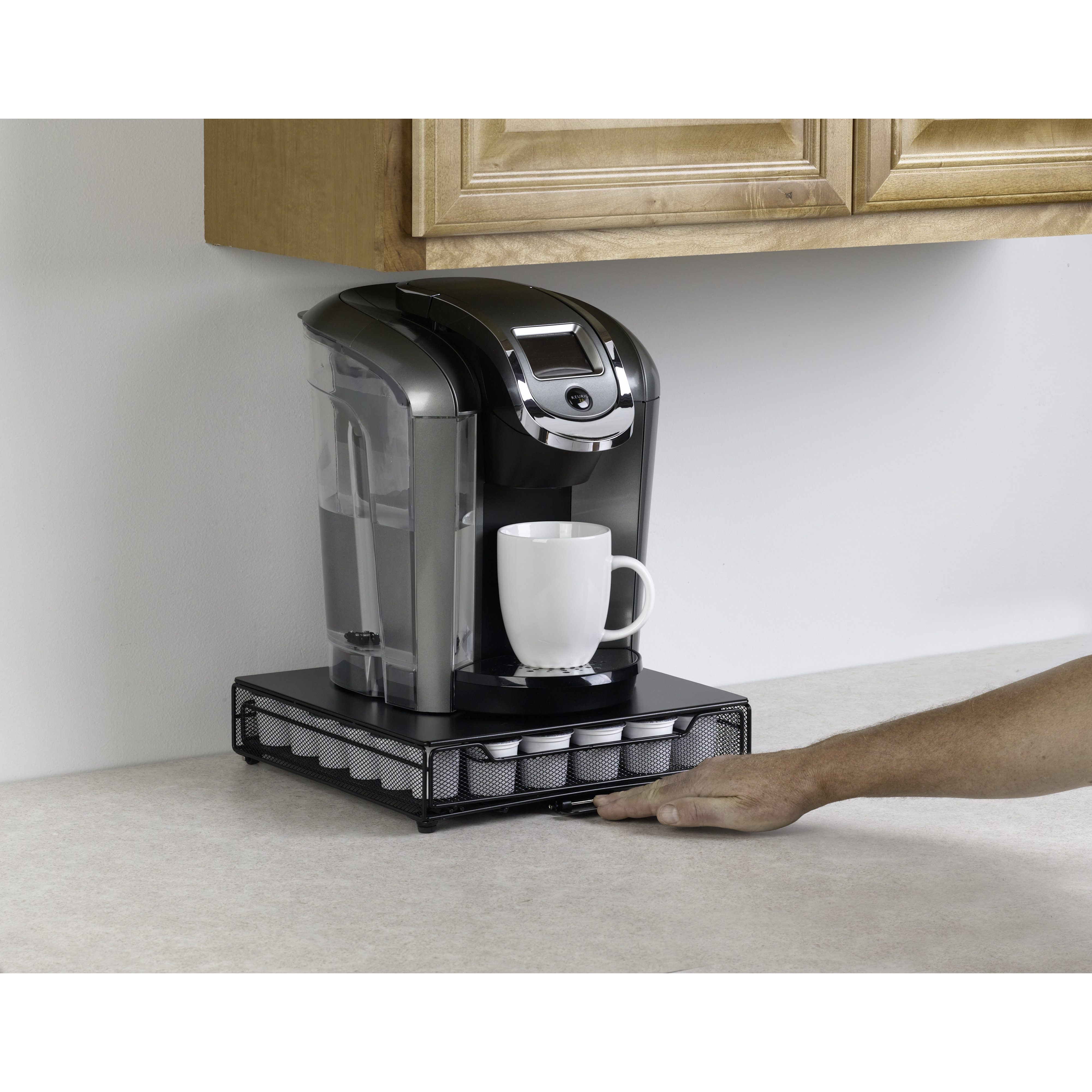 Nifty Home Products 36 Pod Keurig Brewed KCup Rolling Drawer & Reviews