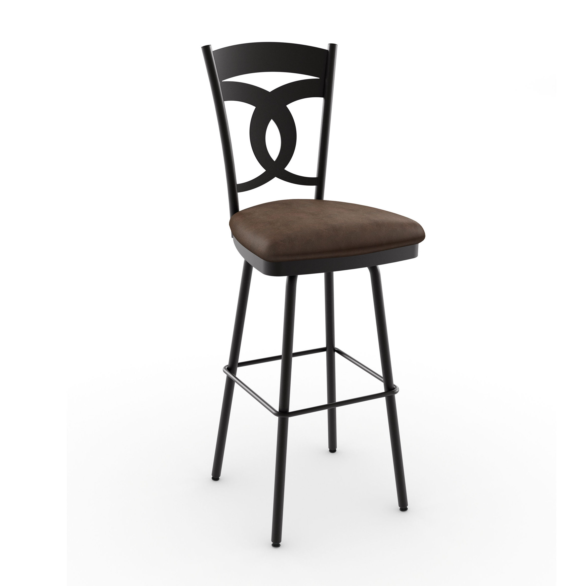 Amisco Countryside Style 31.63" Swivel Bar Stool & Reviews Wayfair