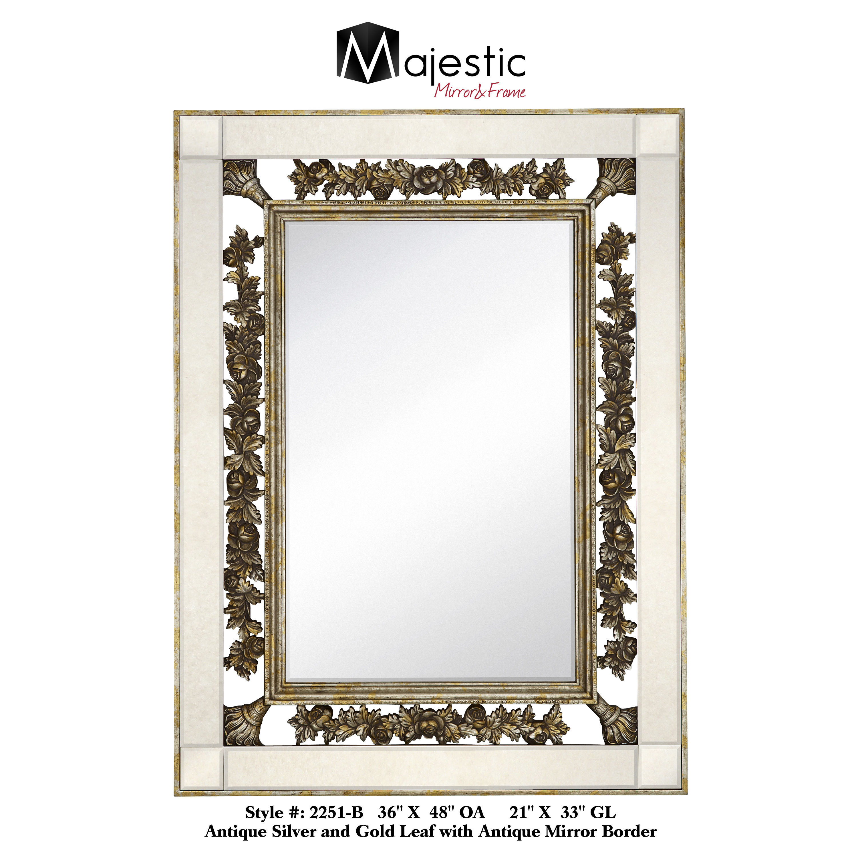 Majestic Mirror Accent Mirror Wayfair