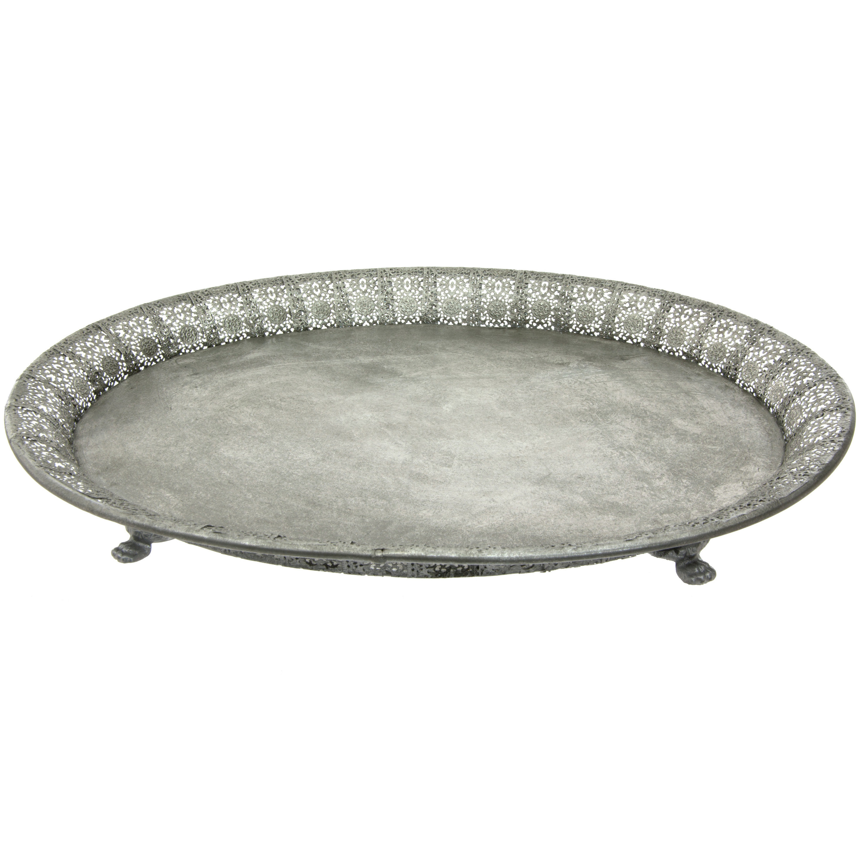 Oriental Furniture Wrought Iron Display Plate & Reviews Wayfair