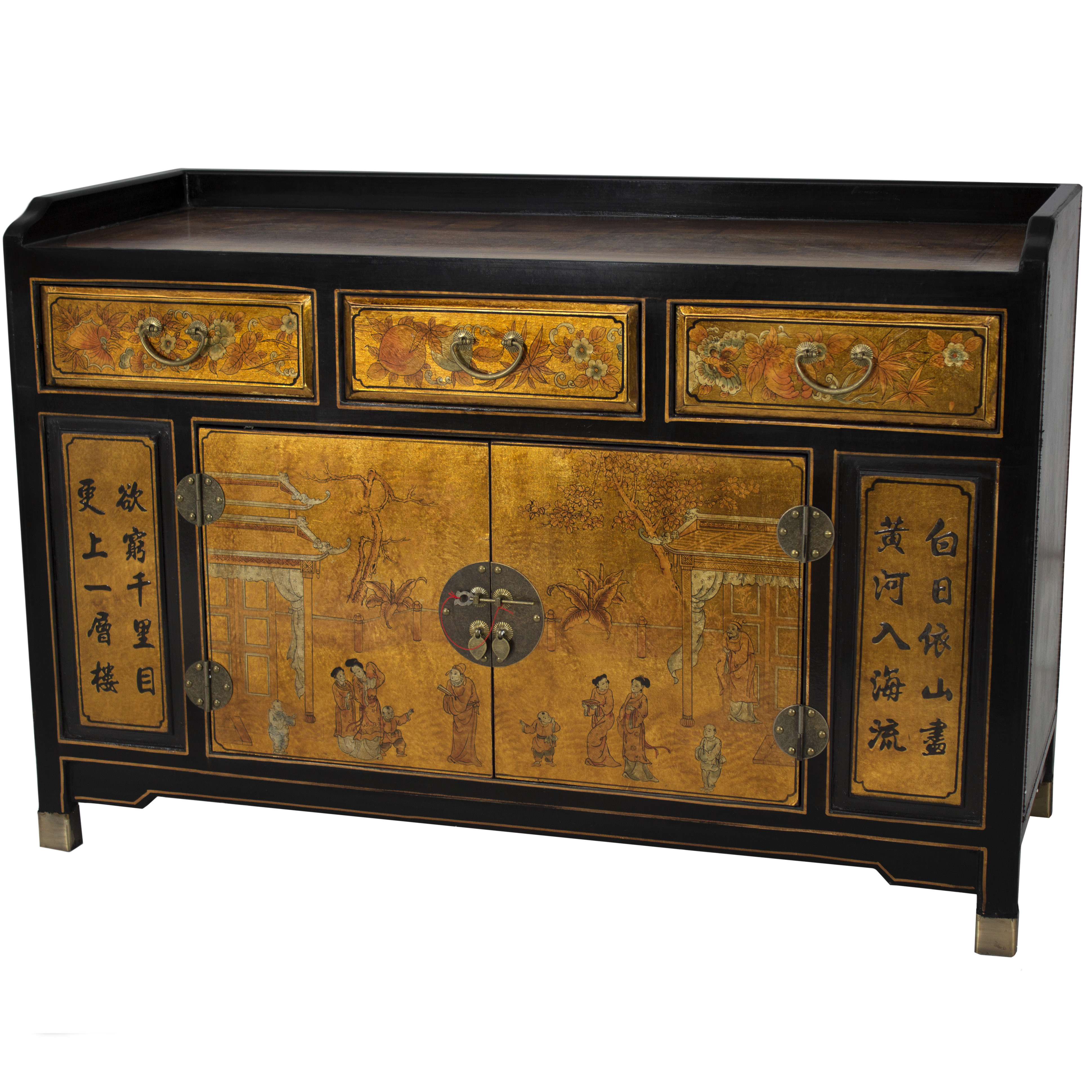 Oriental Furniture Village Life Buffet & Reviews Wayfair.ca