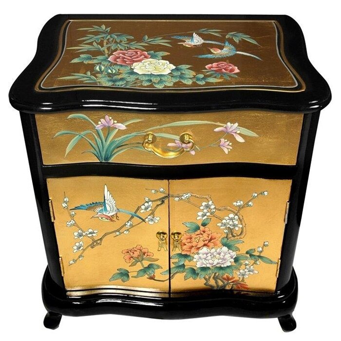 Asian End Table 27