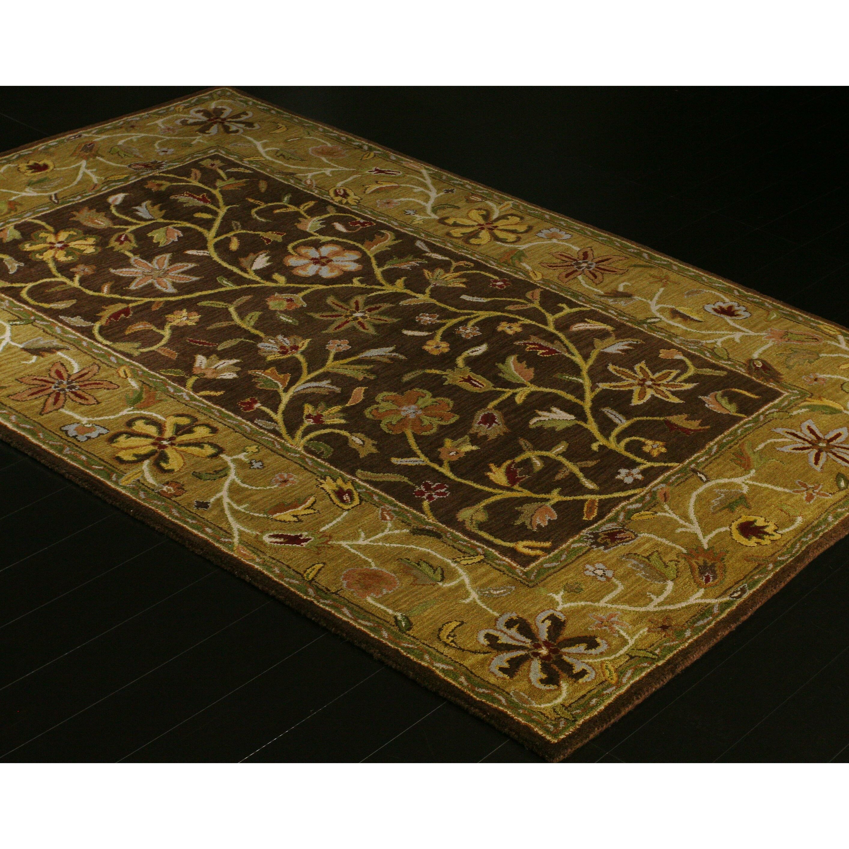 Bashian Rugs Essex Brown Area Rug & Reviews | Wayfair