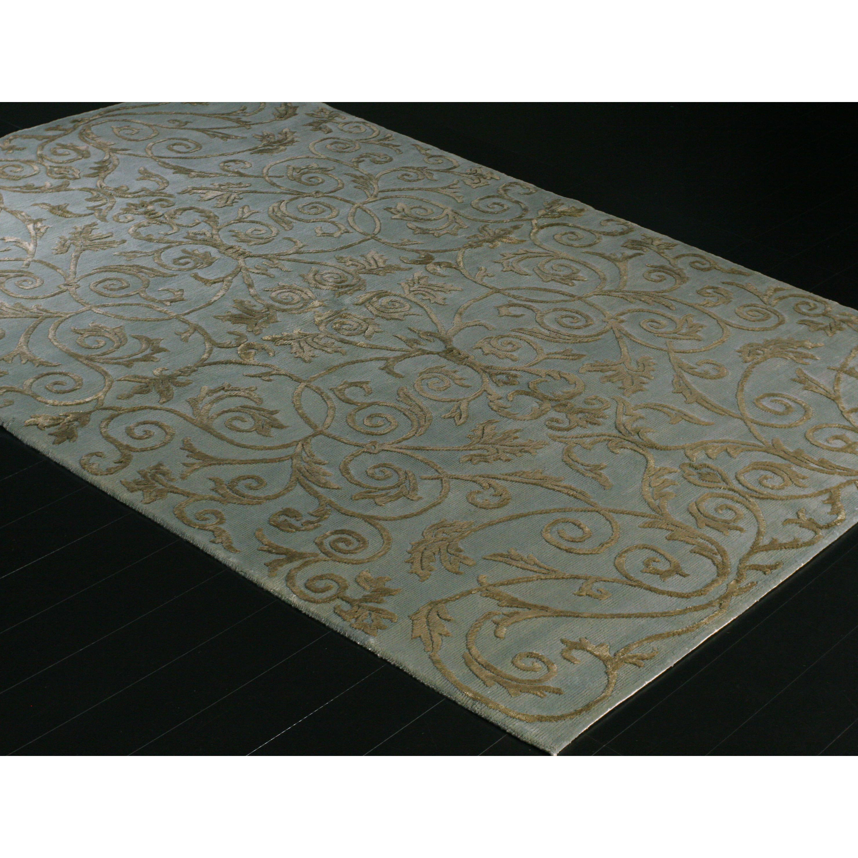 Bashian Rugs Royale Light Blue Area Rug & Reviews Wayfair
