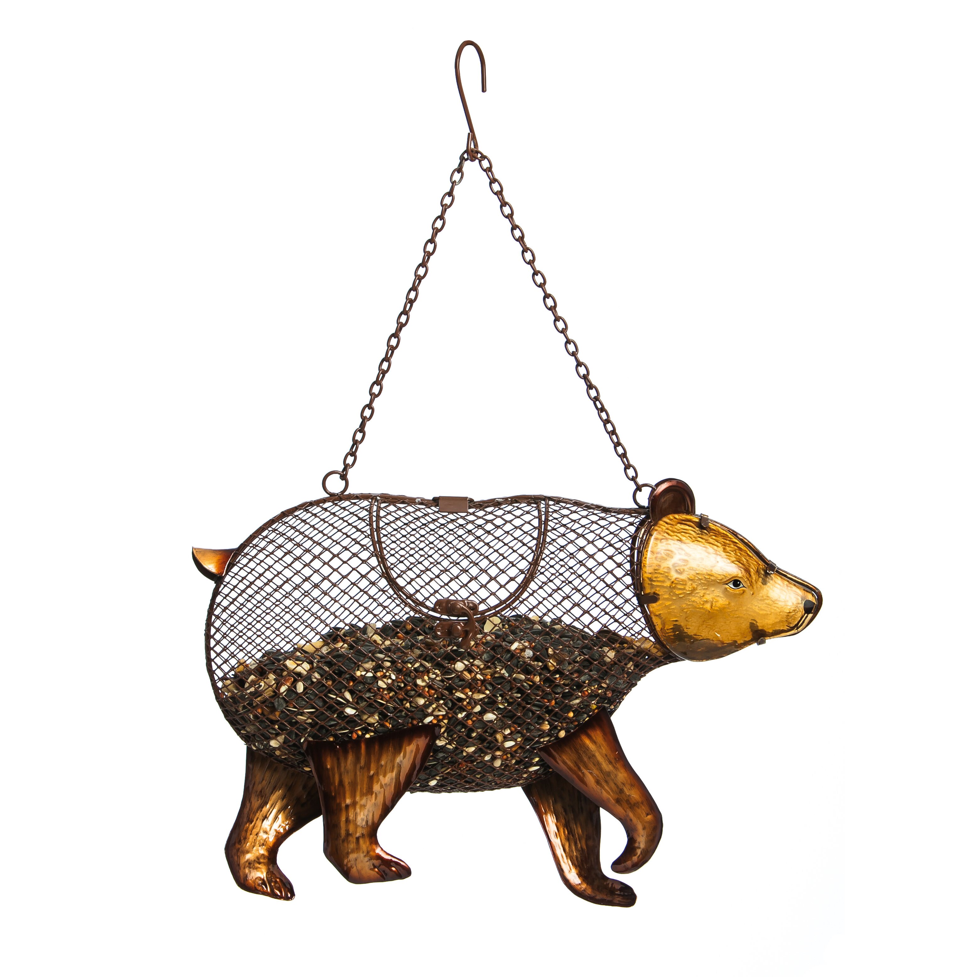 mesh teddy bear holder