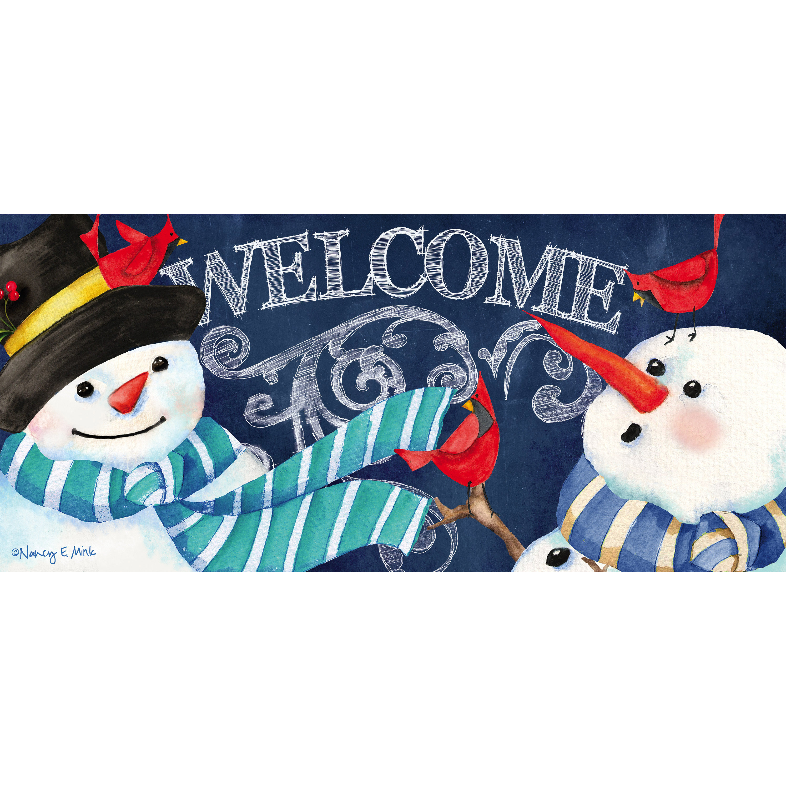 Evergreen Enterprises, Inc Snowman Sassafras Switch Mat & Reviews Wayfair