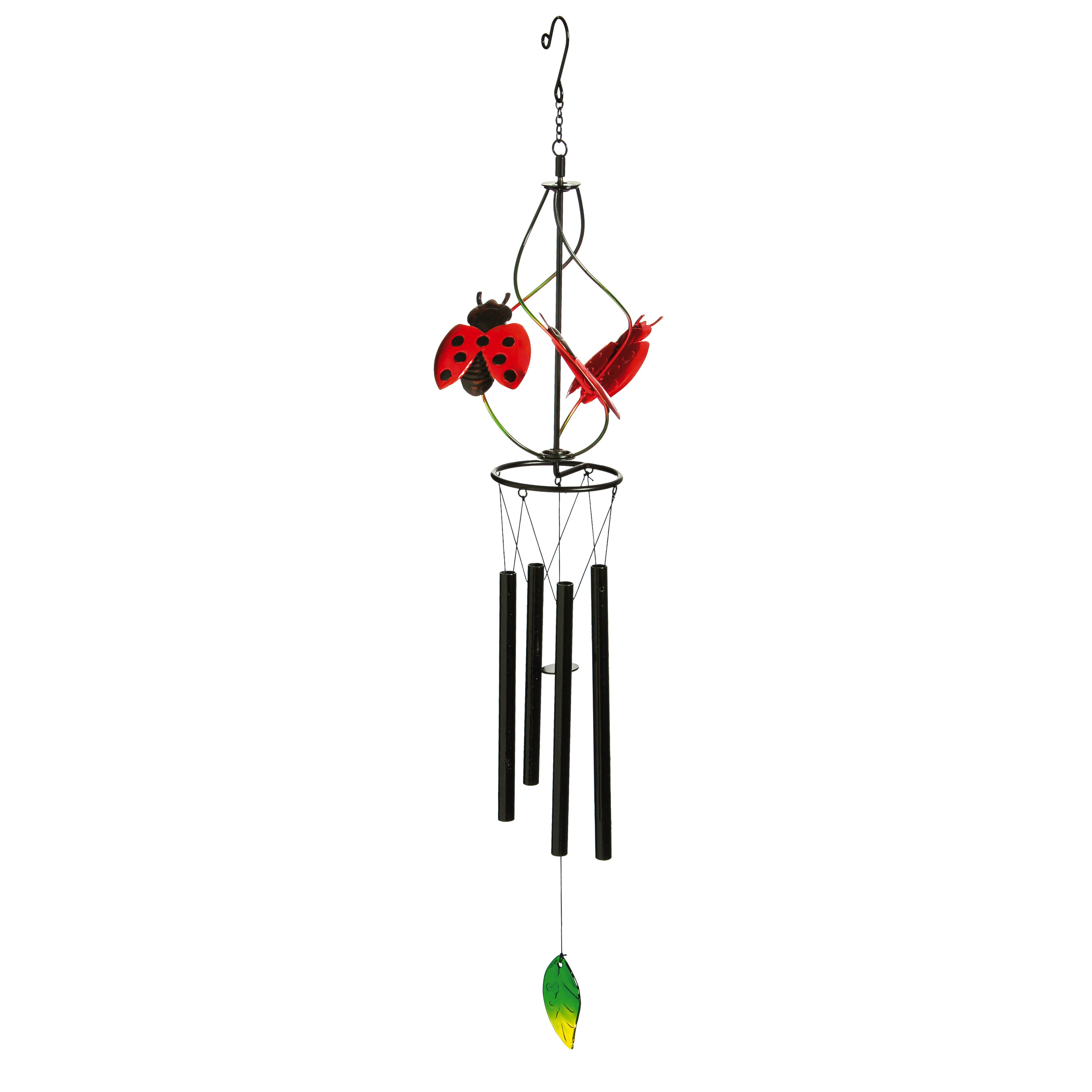 Evergreen Enterprises, Inc Twirling Ladybug Wind Chime | Wayfair