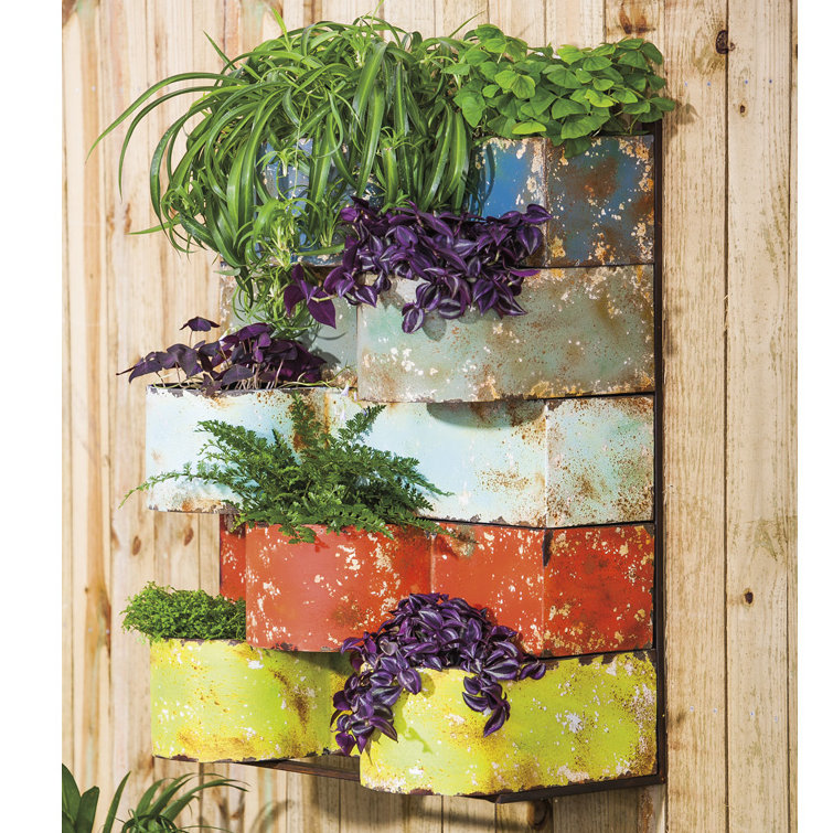 Evergreen Enterprises, Inc Rectangular Wall Mounted Planter Wayfair