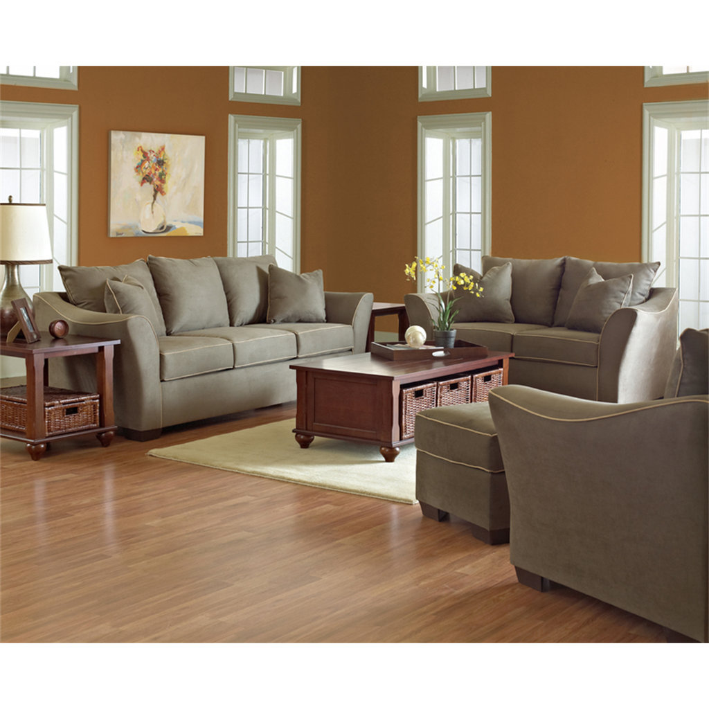 Klaussner Furniture Bunker Loveseat & Reviews Wayfair