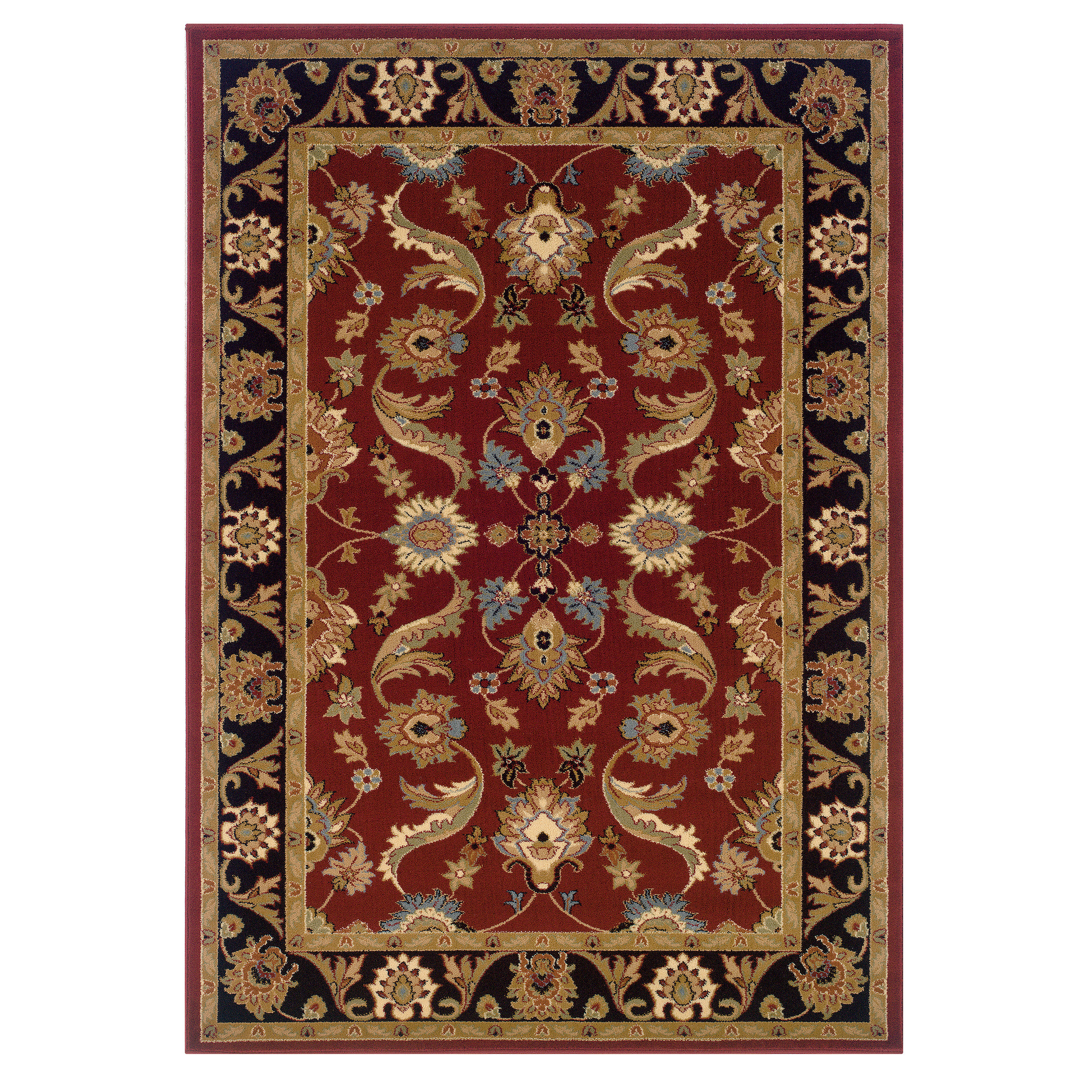 LR Resources Adana Persian Red/Black Area Rug & Reviews | Wayfair