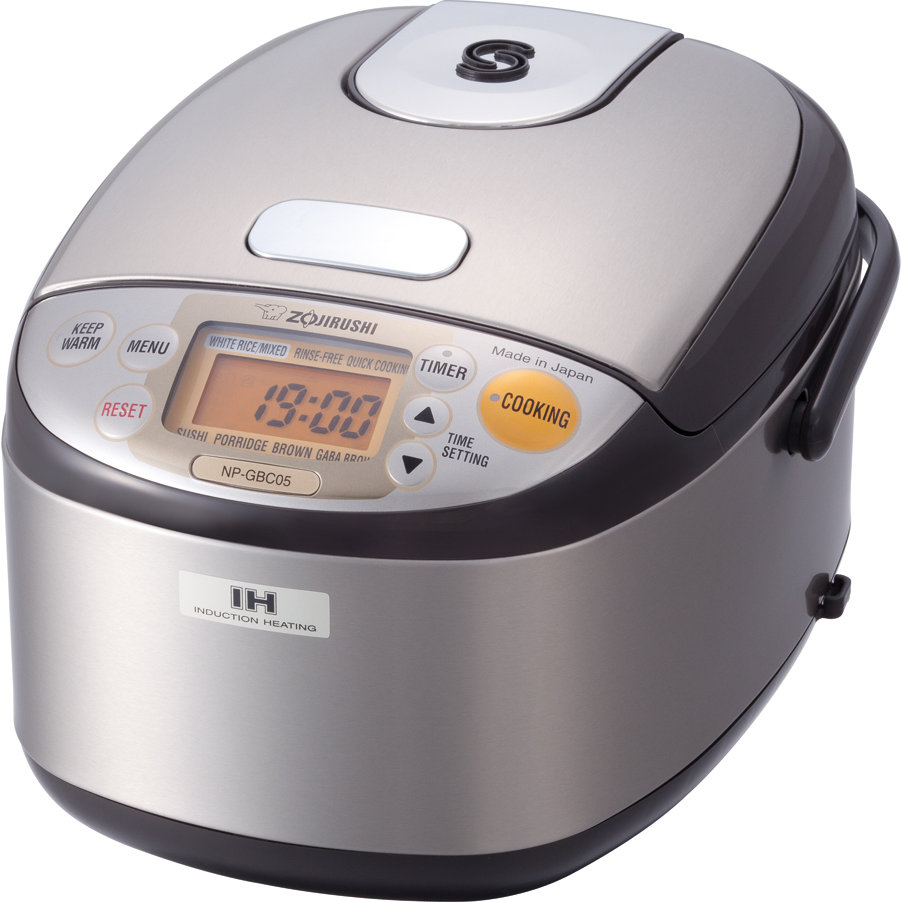 Zojirushi 3Cup Stainless Induction Heating System Rice Cooker and