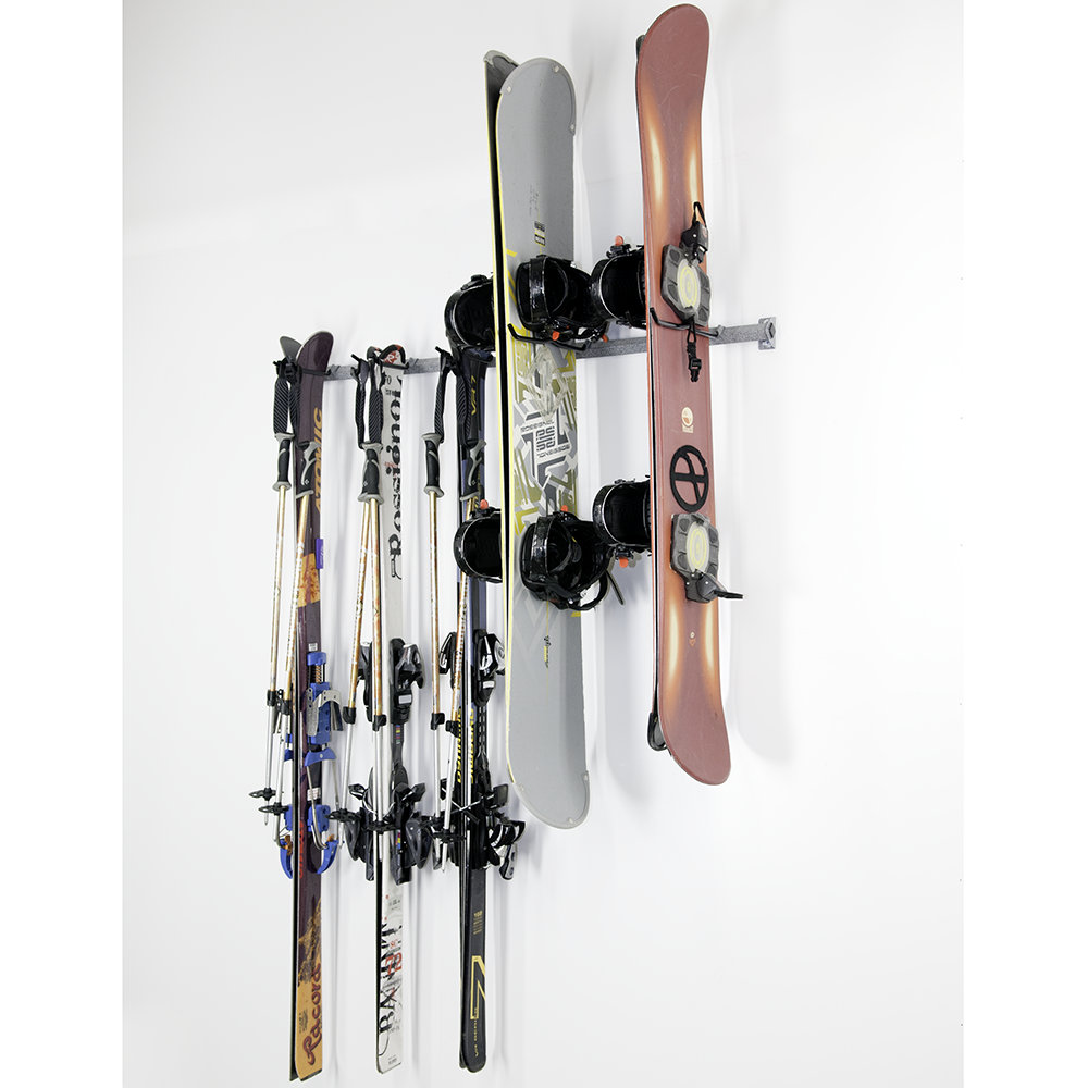 Monkey Bar 3 Ski and 4 Snowboard Rack & Reviews Wayfair