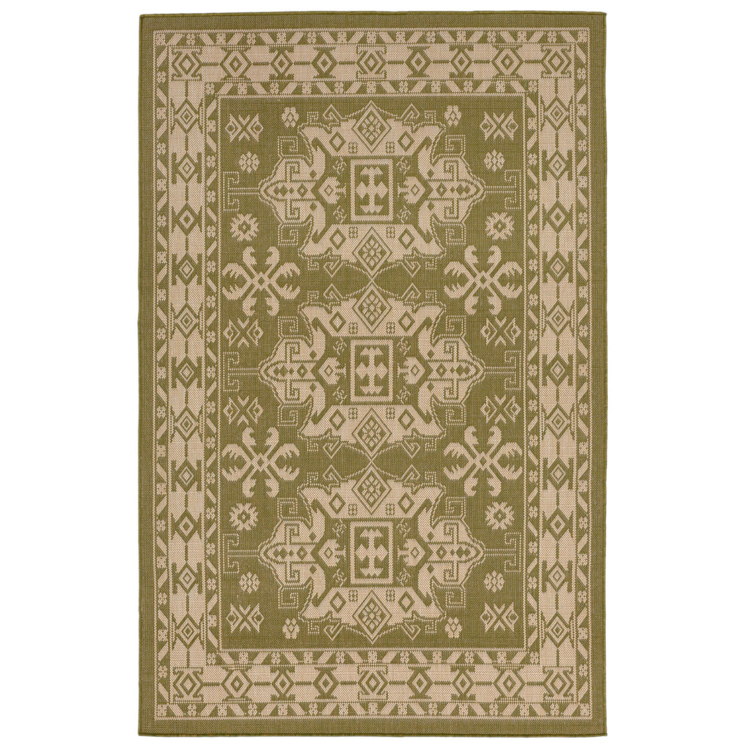 Liora Manne Terrace Green Indoor/Outdoor Area Rug Wayfair