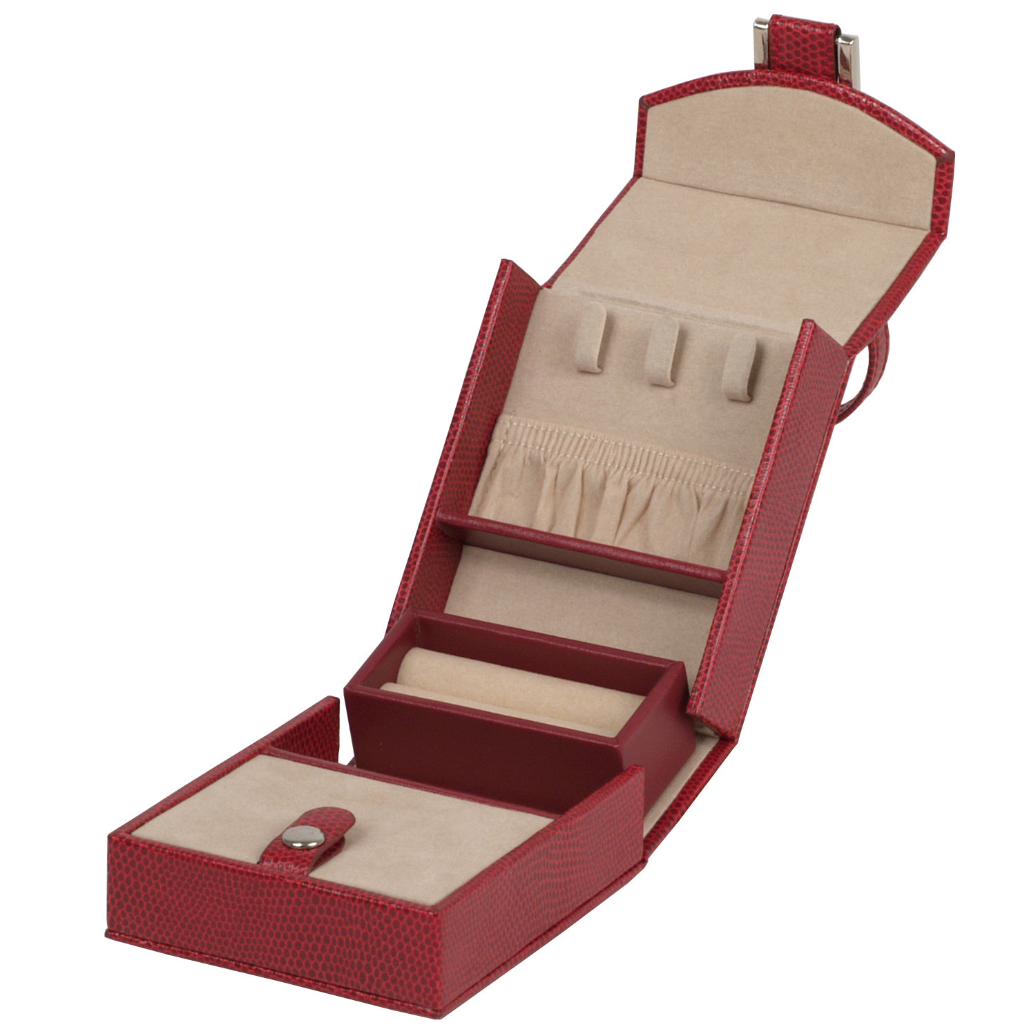 WOLF Heritage Travel Mini Foldout Jewelry Box & Reviews Wayfair