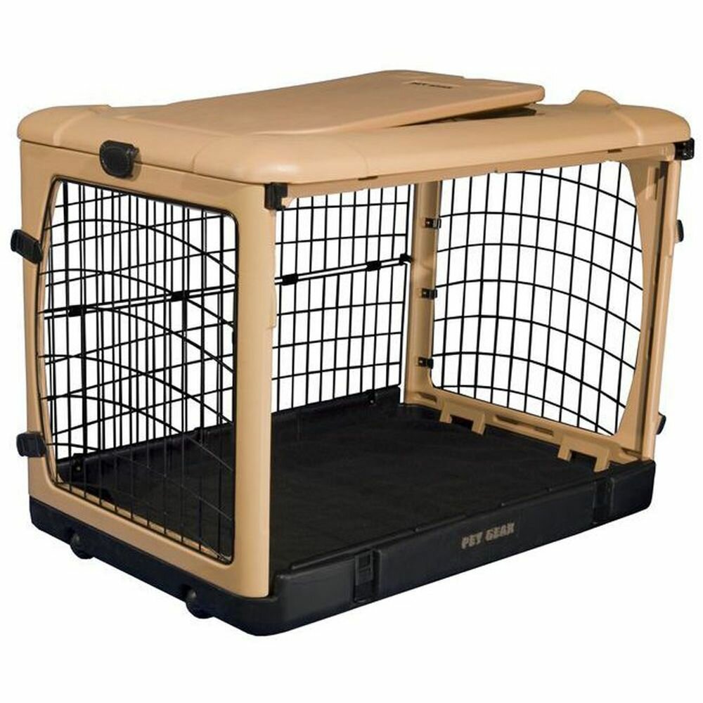 Pet Gear Dog Cage
 Pet Gear Deluxe Pet Crate II & Reviews