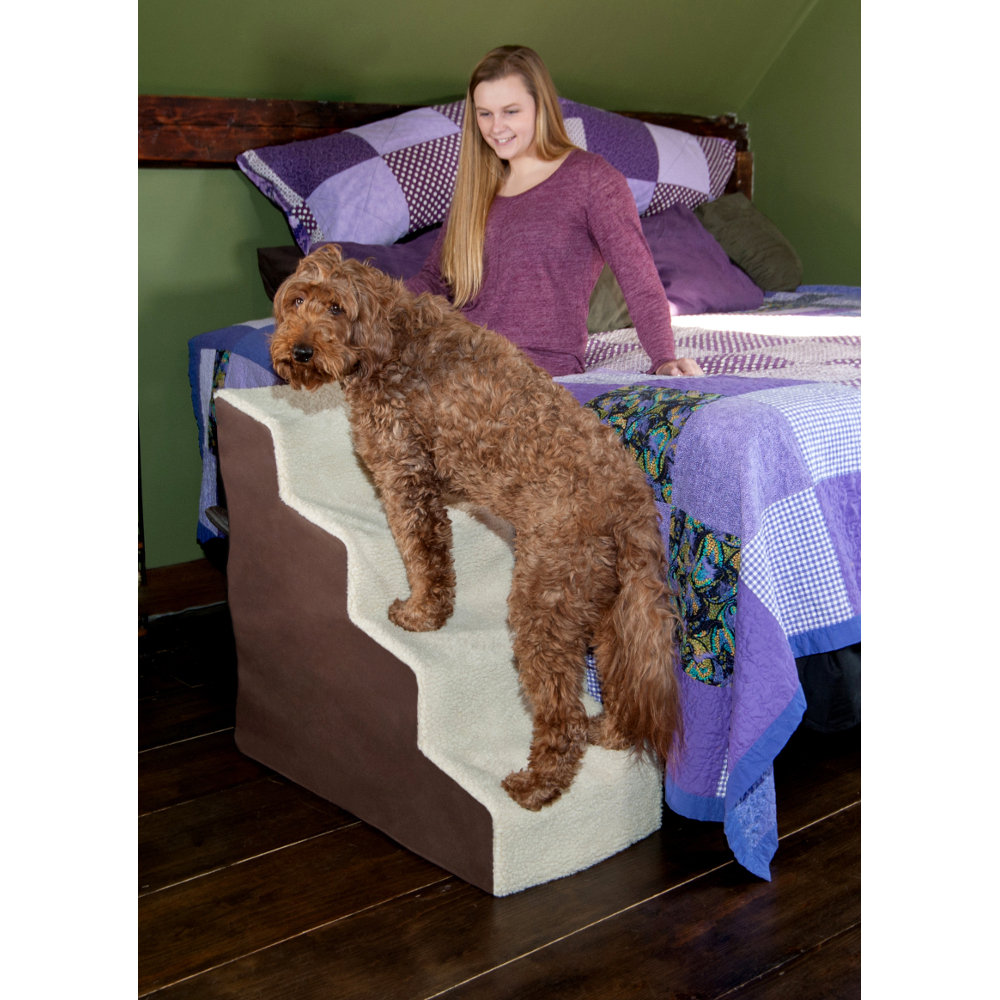 Pet Gear Easy Steps Deluxe Soft 4 Step Pet Stair & Reviews Wayfair