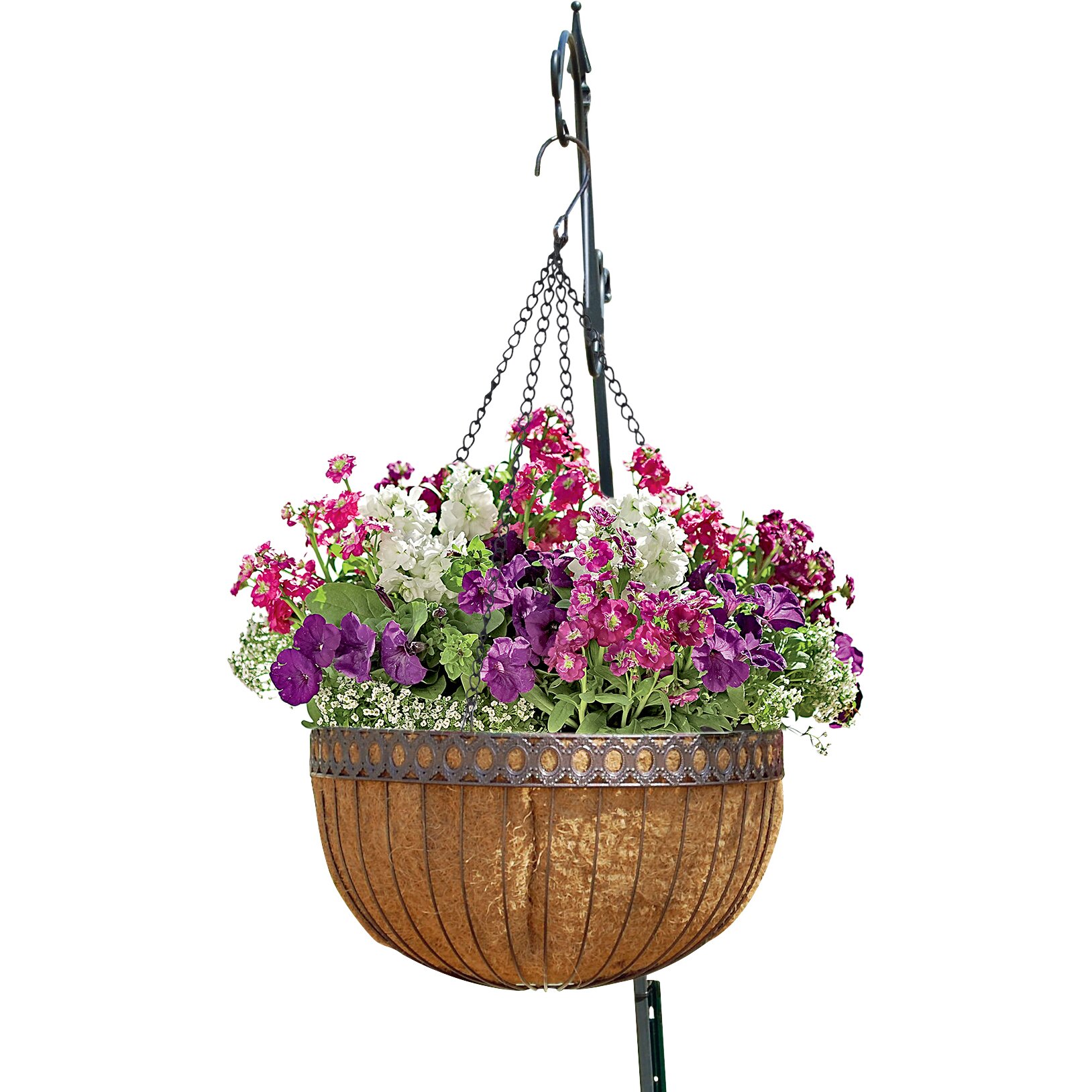 Griffith Creek Designs Victorian Round Hanging Planter | Wayfair