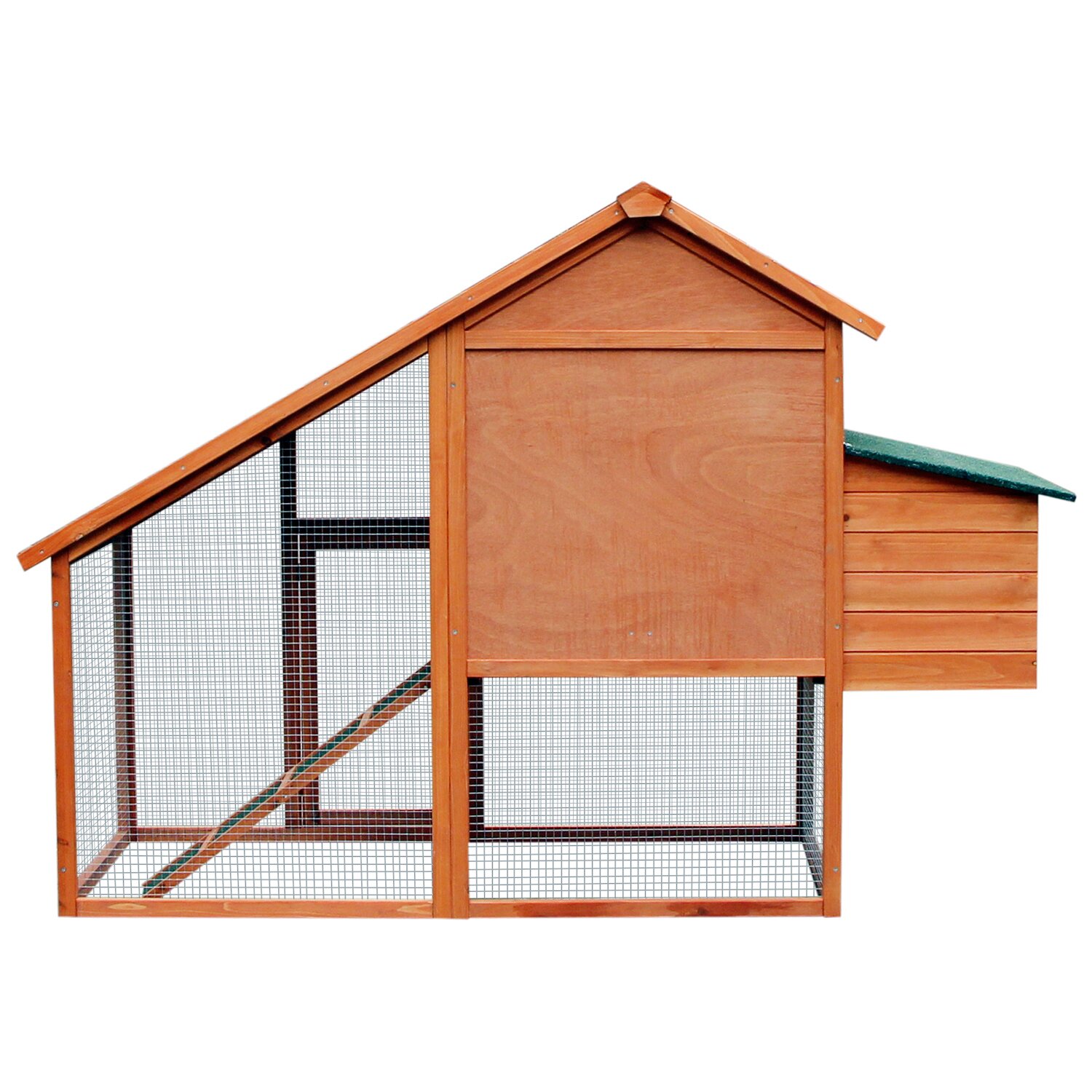 Merax Wooden Chicken Coop with Fence and Ramp &amp; Reviews | Wayfair