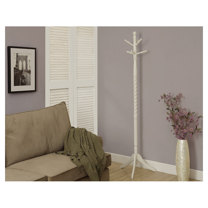 Monarch Specialties Inc. Traditional Solid Wood Coat Rack & Reviews Wayfair