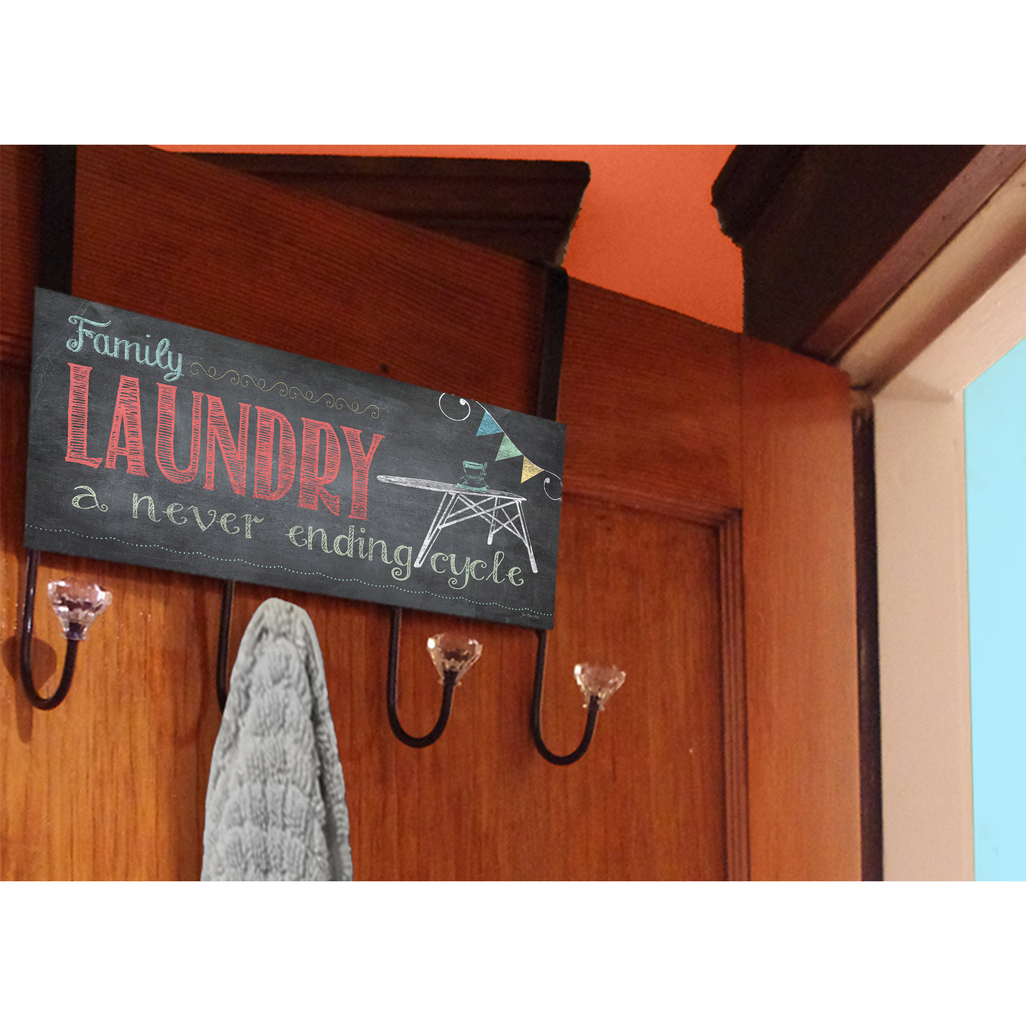 Stupell Industries Laundry a Never Ending Cycle Overthe