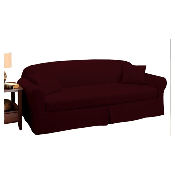 Madison Home Microsuede 2Piece Sofa Slipcover & Reviews Wayfair