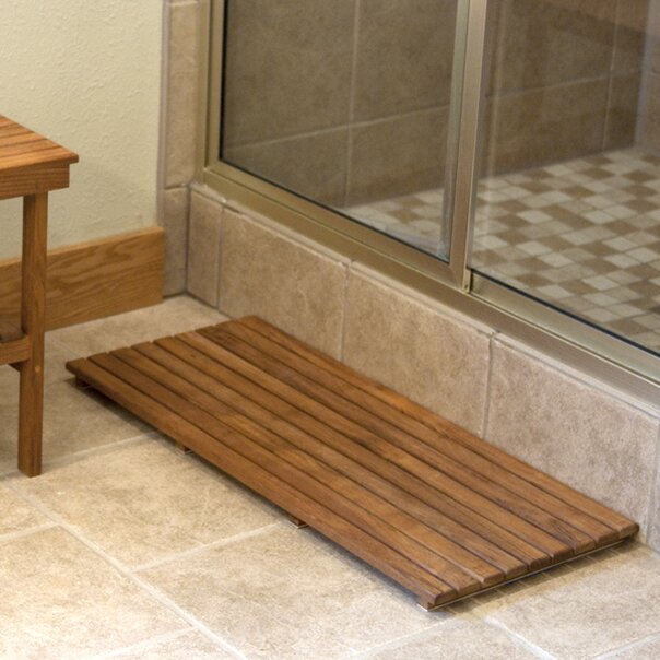 Teakworks4u Teak Shower Mat & Reviews | Wayfair