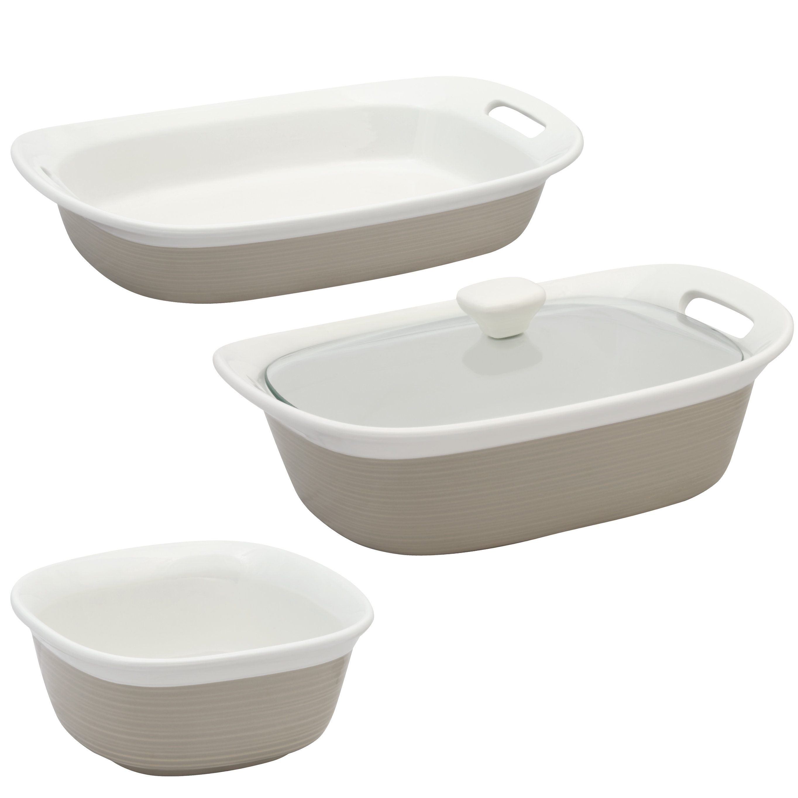 Corningware Etch 4 Piece Bakeware Set & Reviews Wayfair