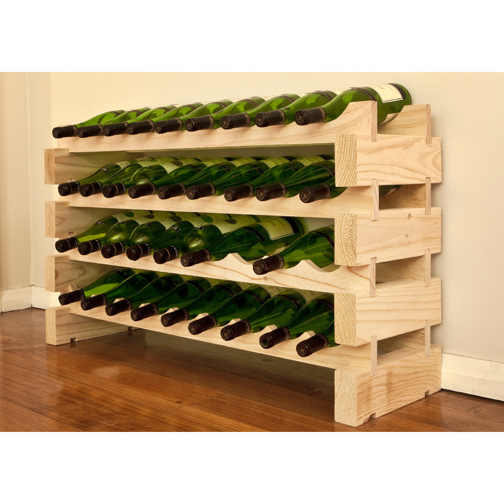 Vinotemp 36 Bottle Floor Wine Rack & Reviews Wayfair