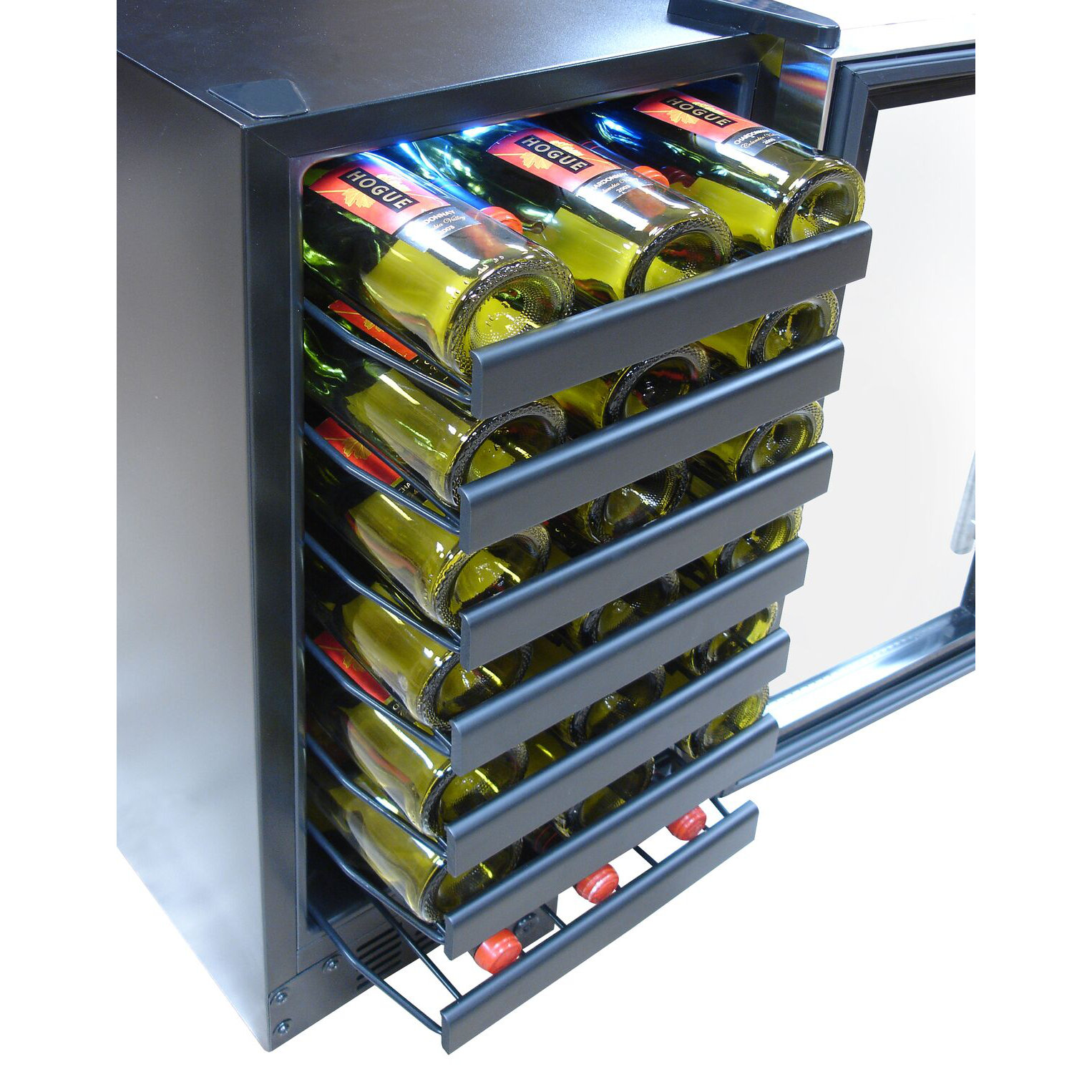 Vinotemp 33 Bottle Single Zone BuiltIn Wine Refrigerator & Reviews