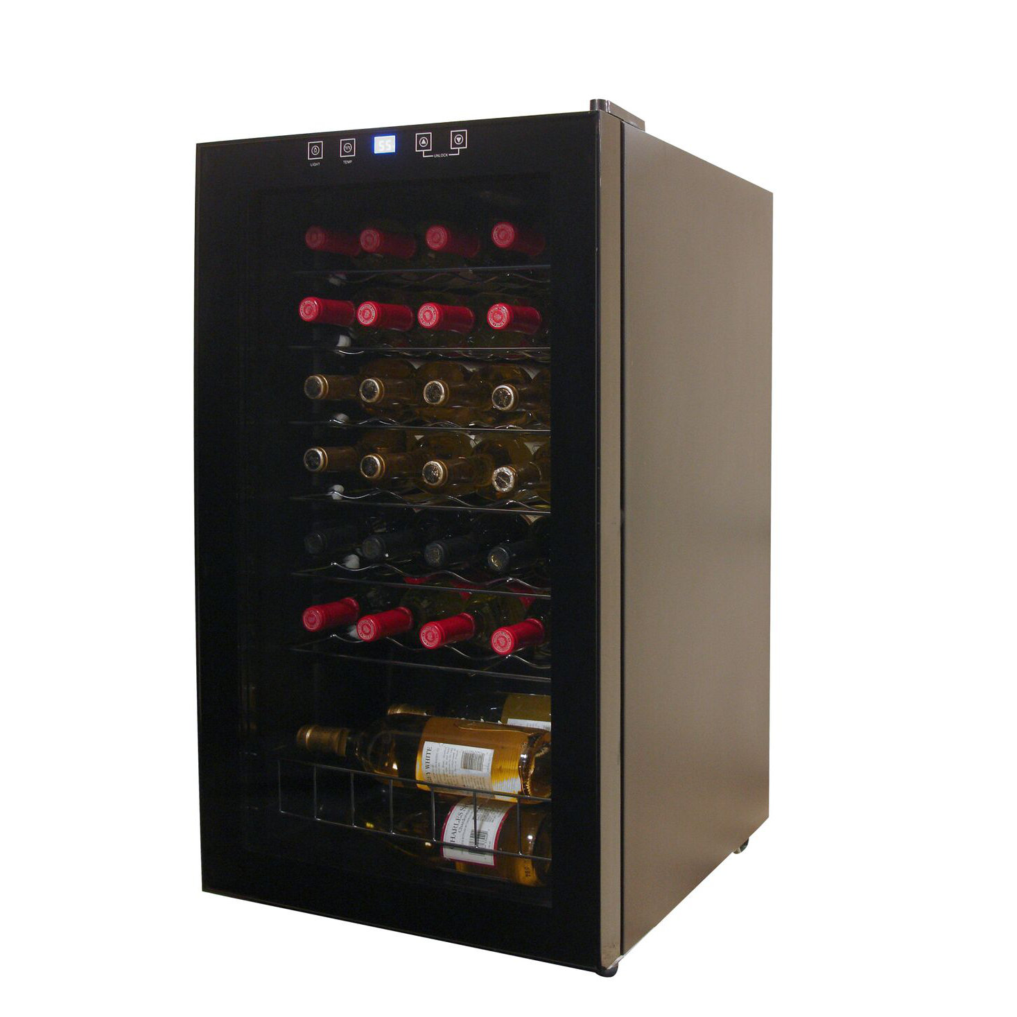 Vinotemp 34 Bottle Single Zone Wine Refrigerator & Reviews Wayfair.ca