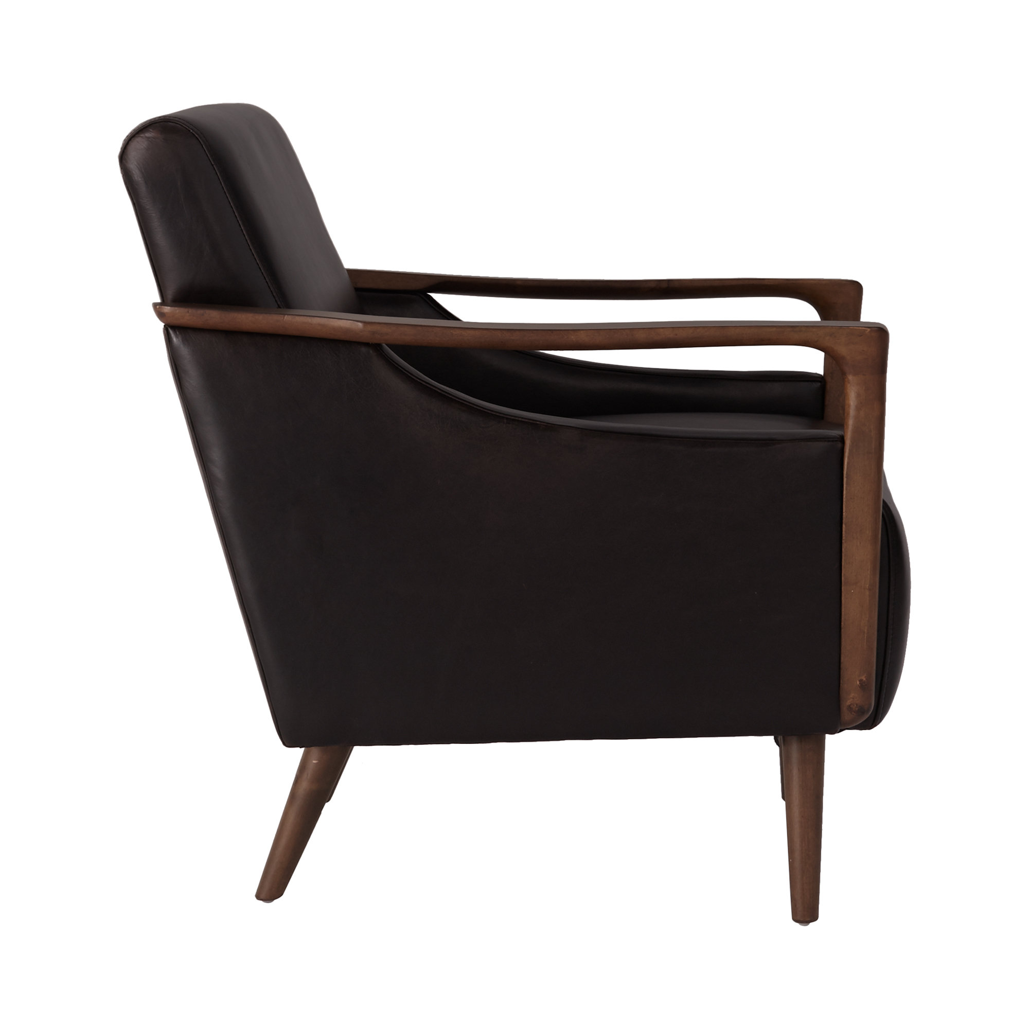 DwellStudio Vaughn Leather Arm Chair & Reviews Wayfair