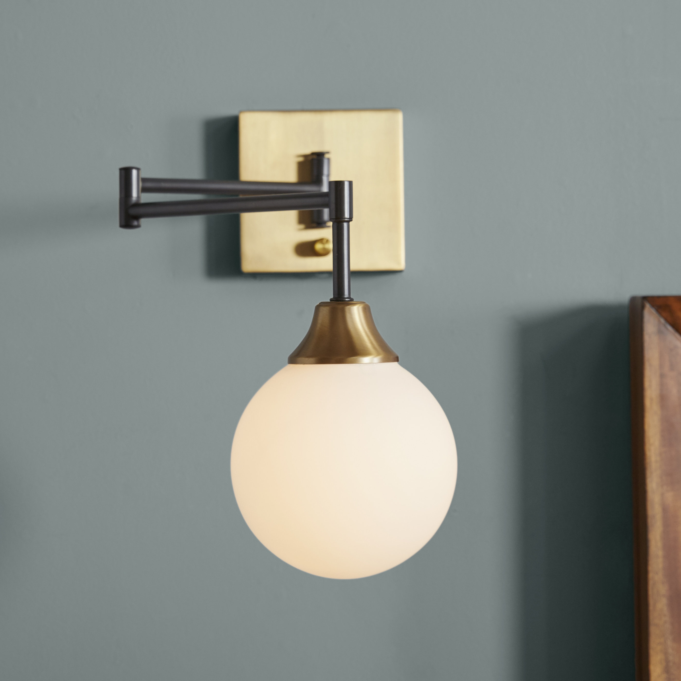 DwellStudio Kors 1 Light Swing Arm Wall Sconce & Reviews Wayfair.ca