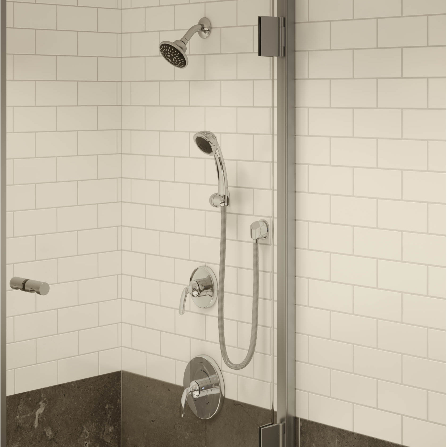 Symmons Elm Hand Shower System with Lever Handle & Reviews Wayfair