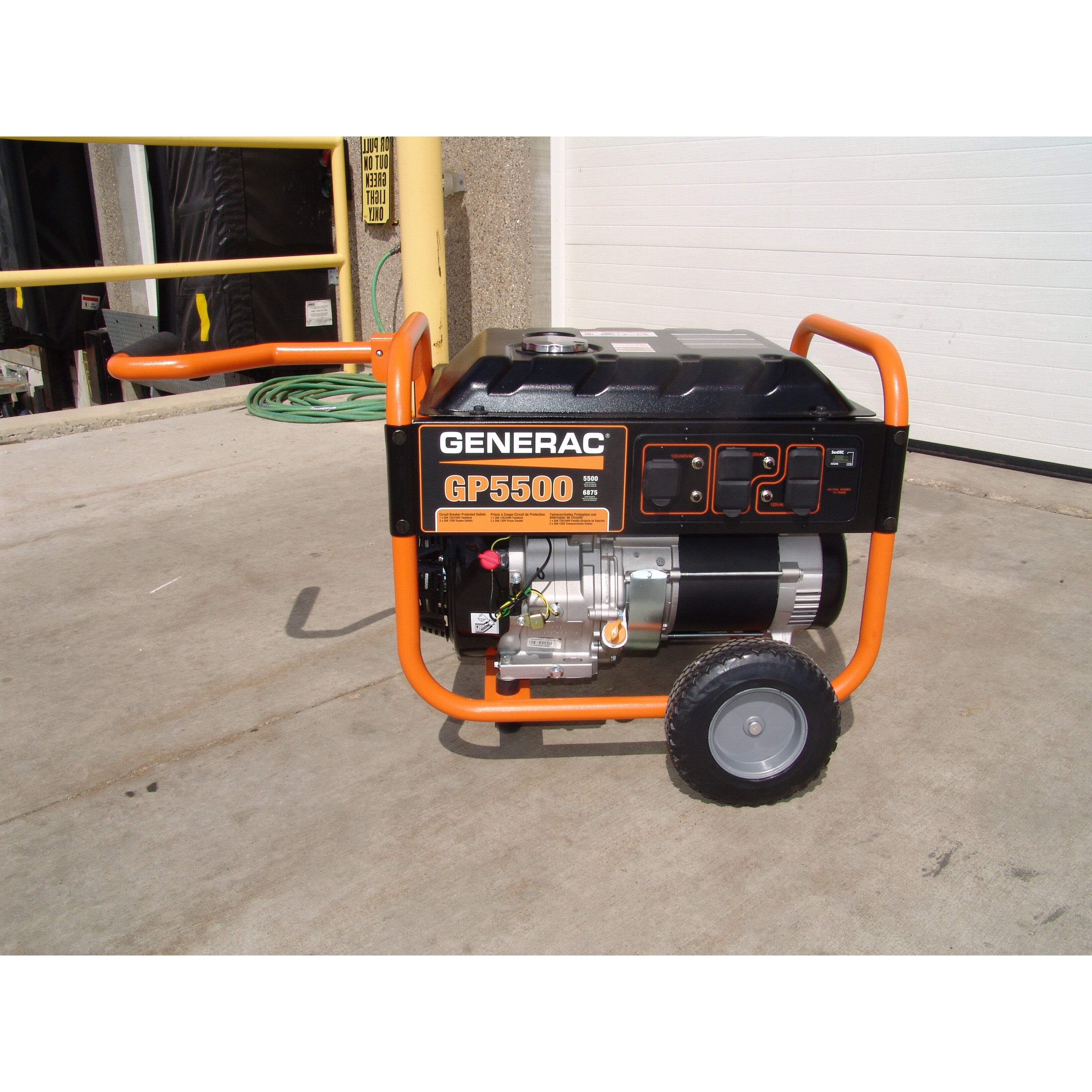 Generac 5500 Watt Portable Gasoline Generator & Reviews | Wayfair