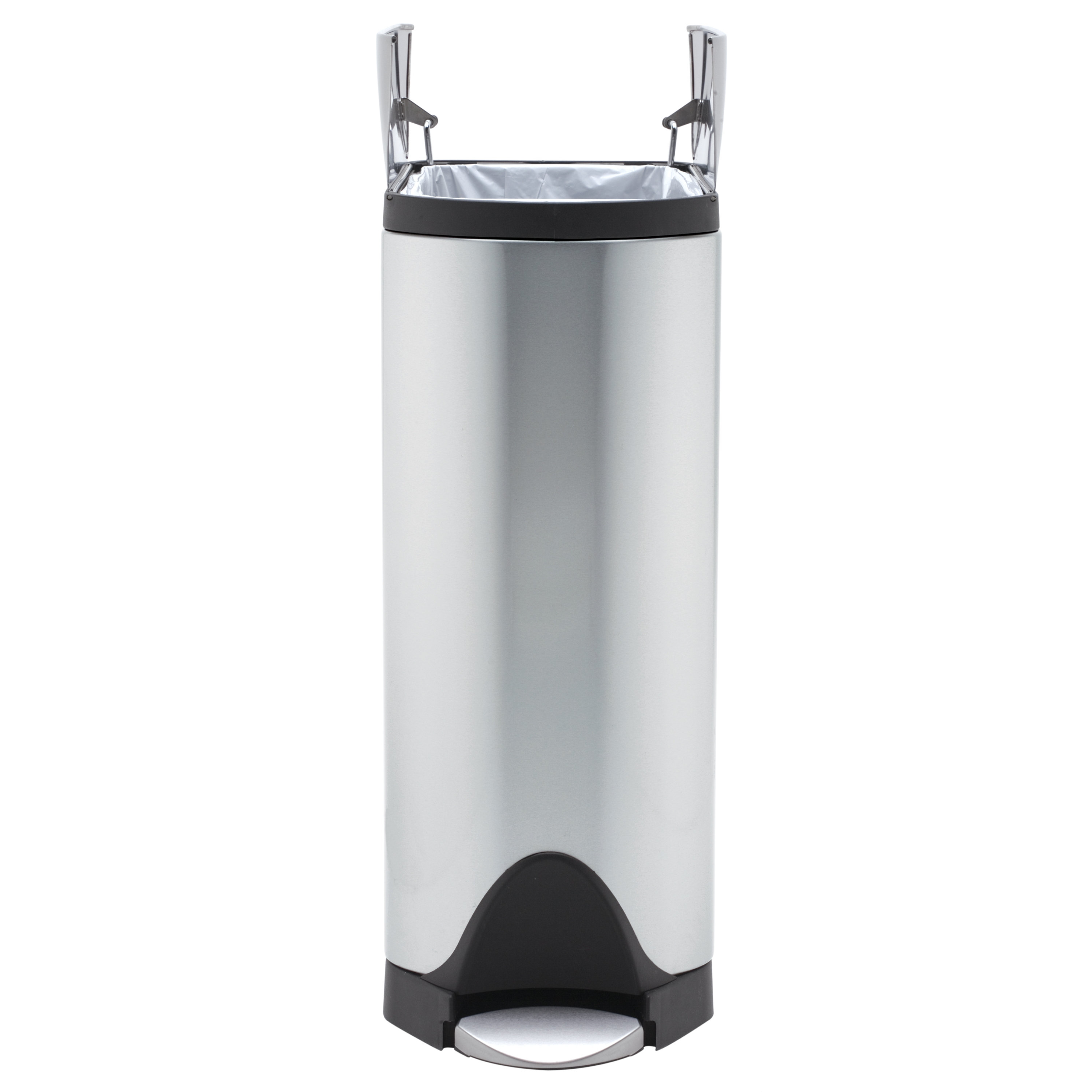 simplehuman 8 Gallon StepOn Stainless Steel Trash Can & Reviews Wayfair