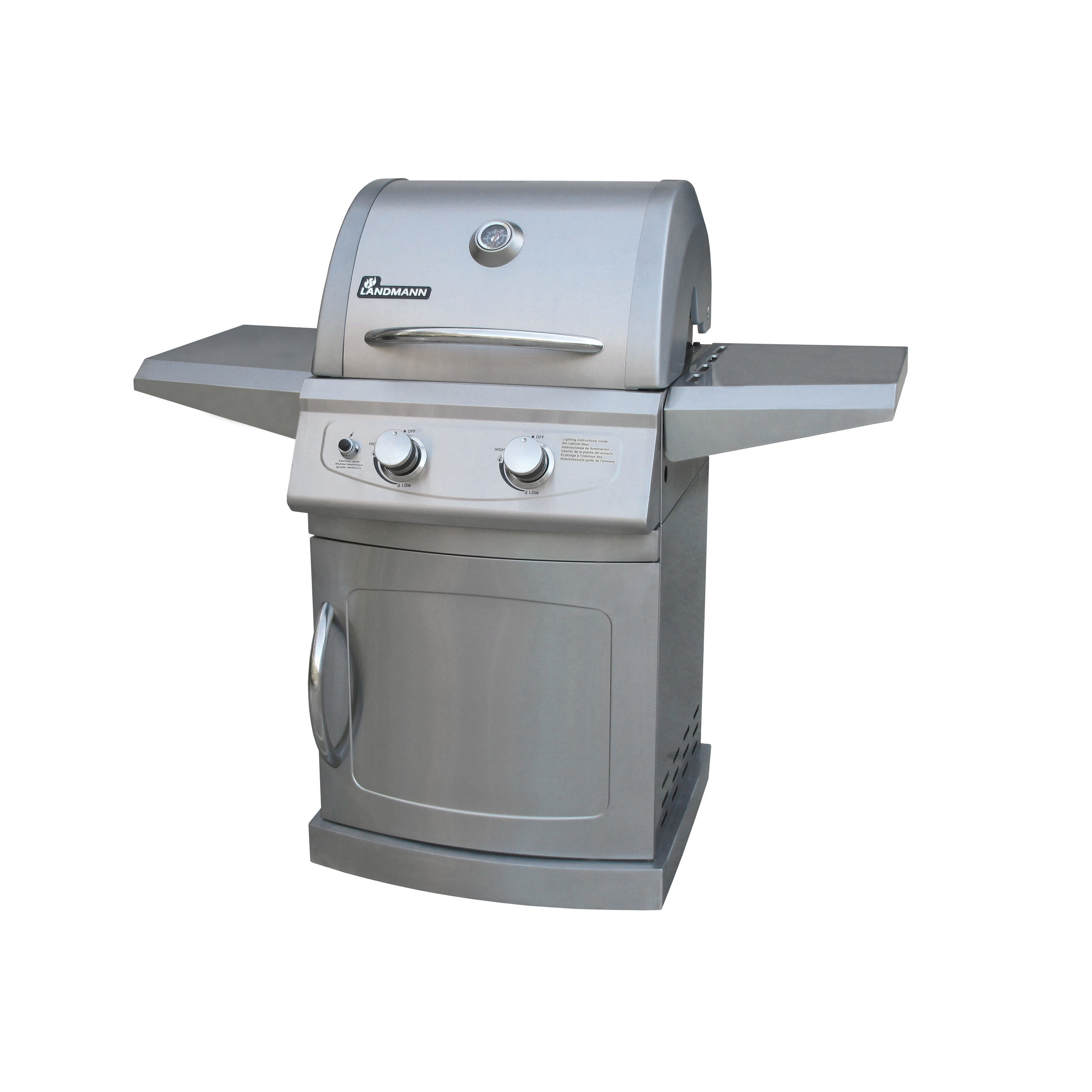 Landmann Falcon Series 2 Burner Gas Grill with Folding Shelves & Reviews Wayfair