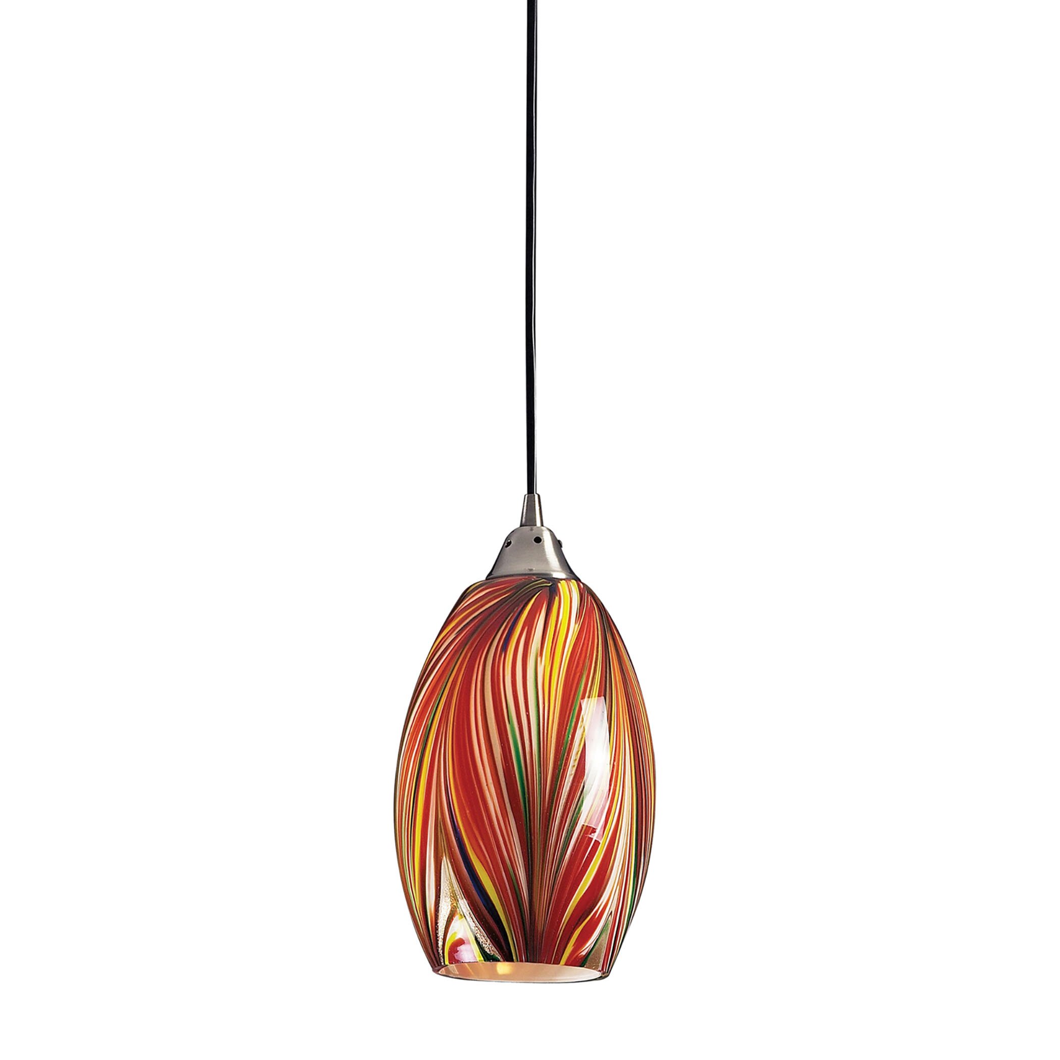 Elk Lighting Mulinello 1 Light Mini Pendant & Reviews | Wayfair