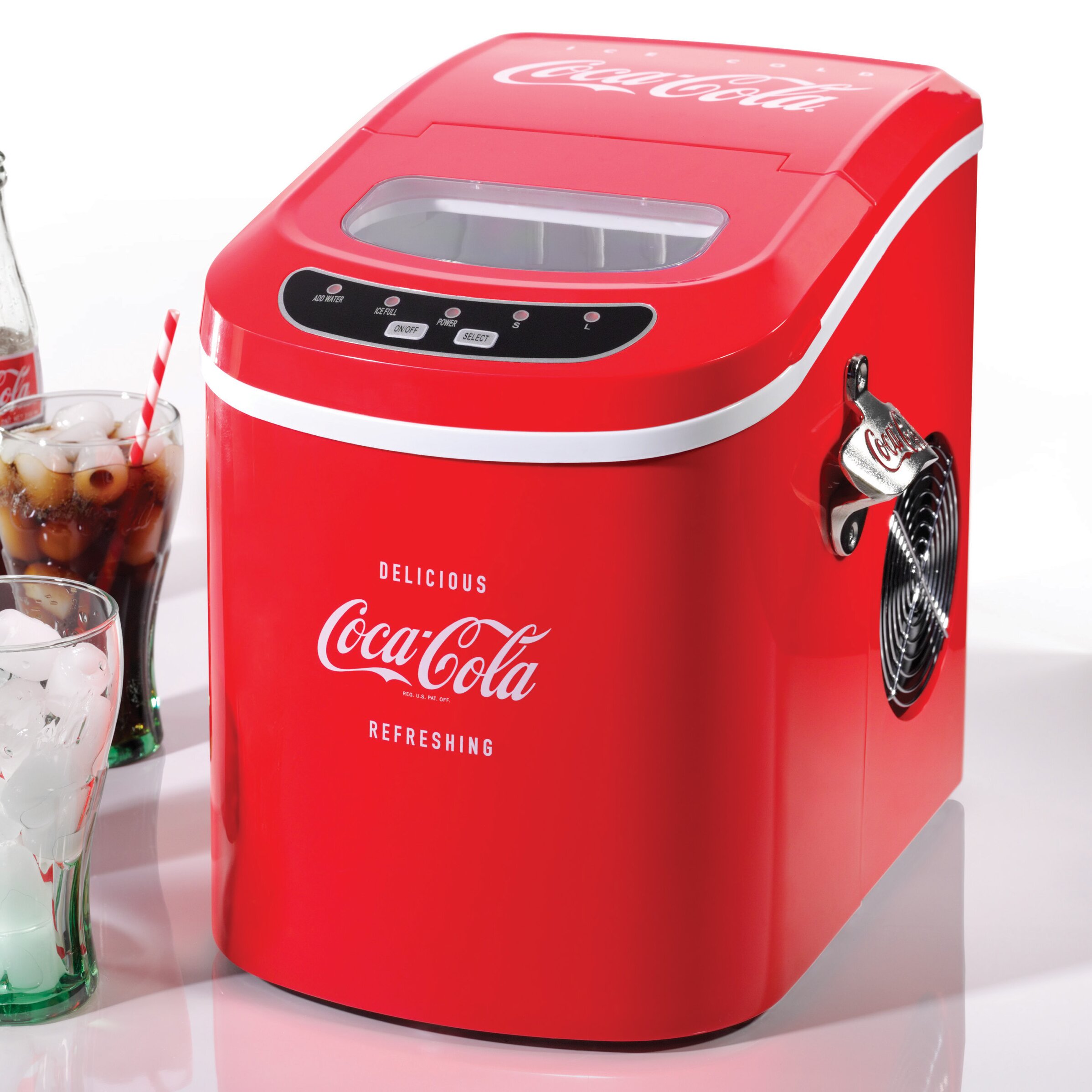 Nostalgia Electrics CocaCola Series 9.5" W Portable Ice Maker & Reviews Wayfair