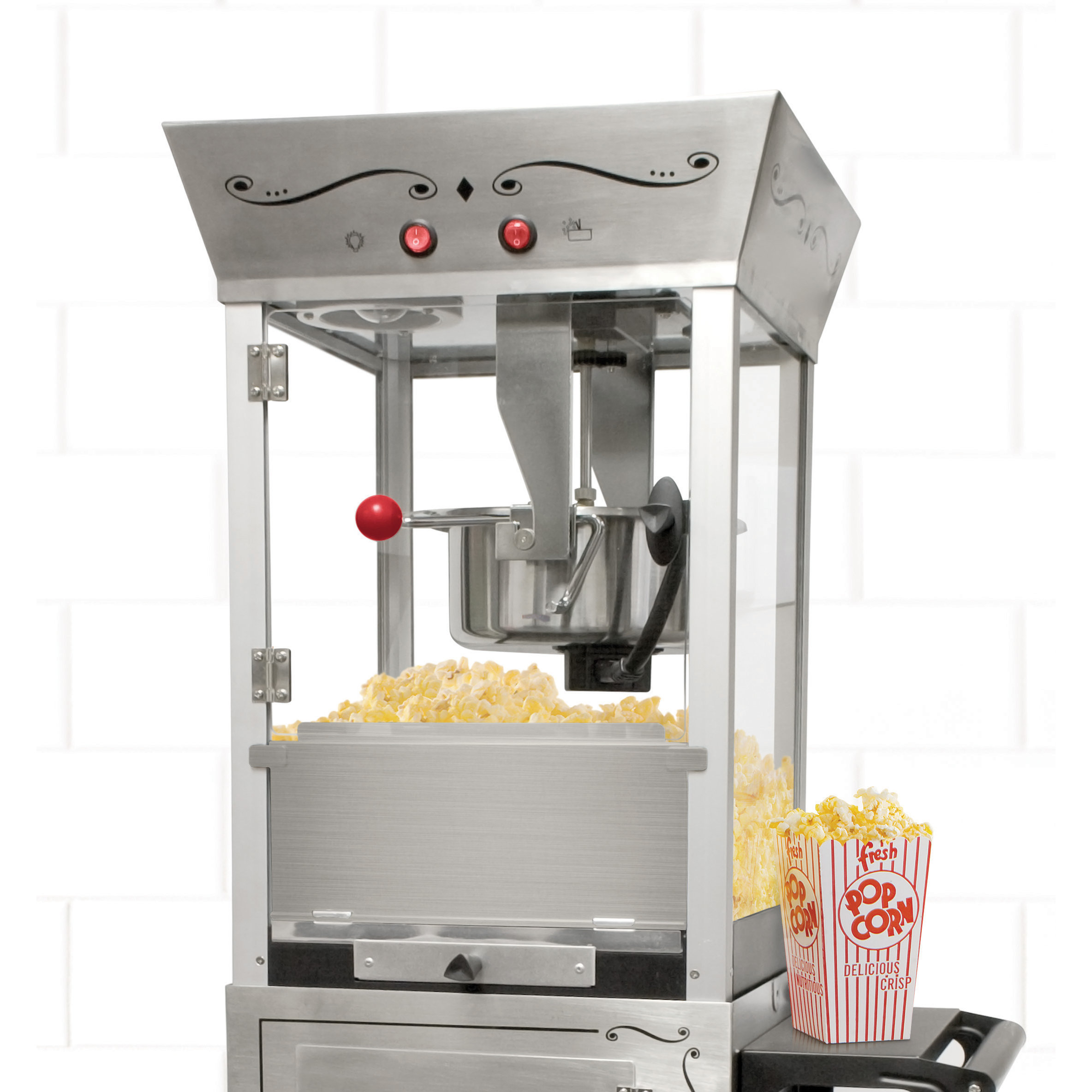 Nostalgia Electrics 6 oz. Kettle Popcorn Cart & Reviews Wayfair