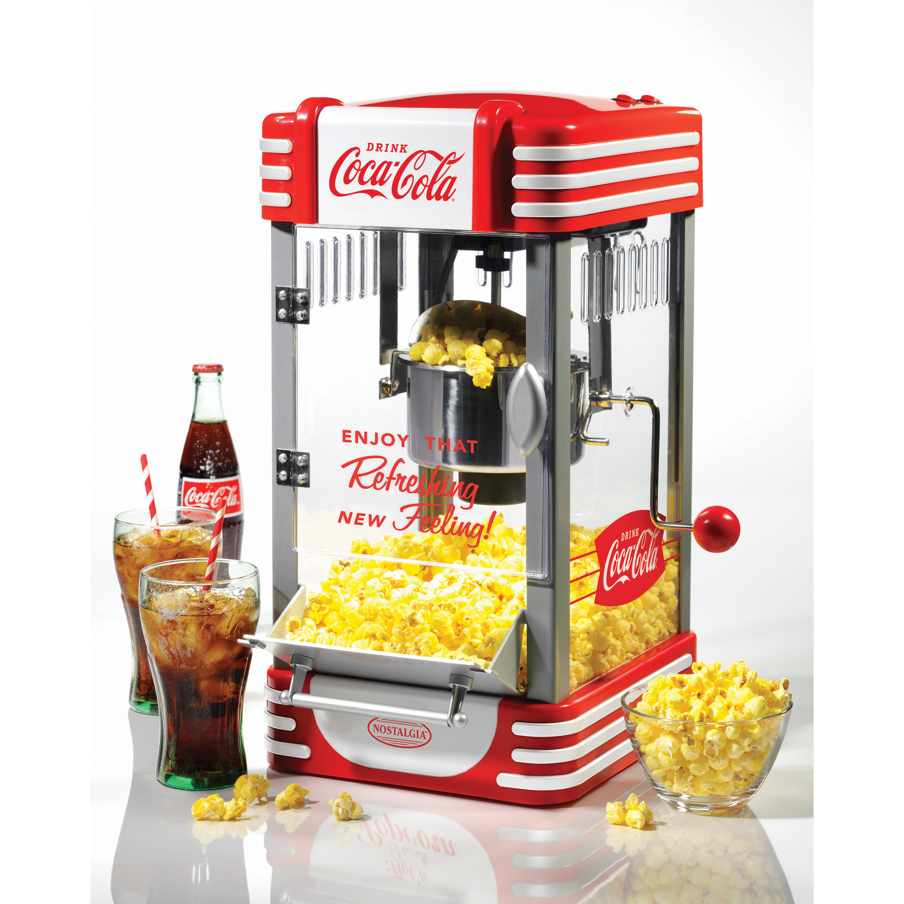 Nostalgia Electrics CocaCola Series Kettle Popcorn Maker & Reviews
