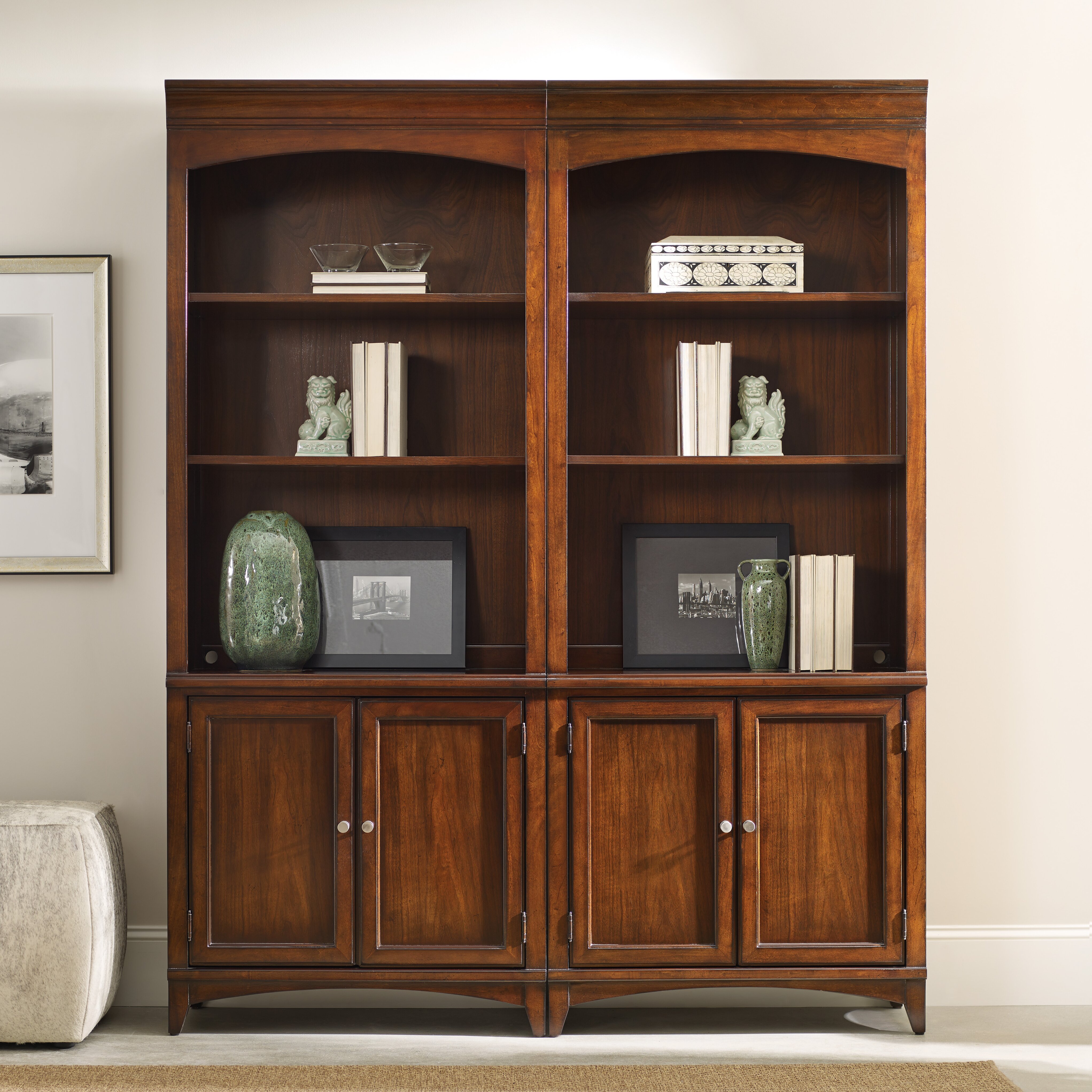 Hooker Furniture Latitude Bunching 81" Standard Bookcase & Reviews